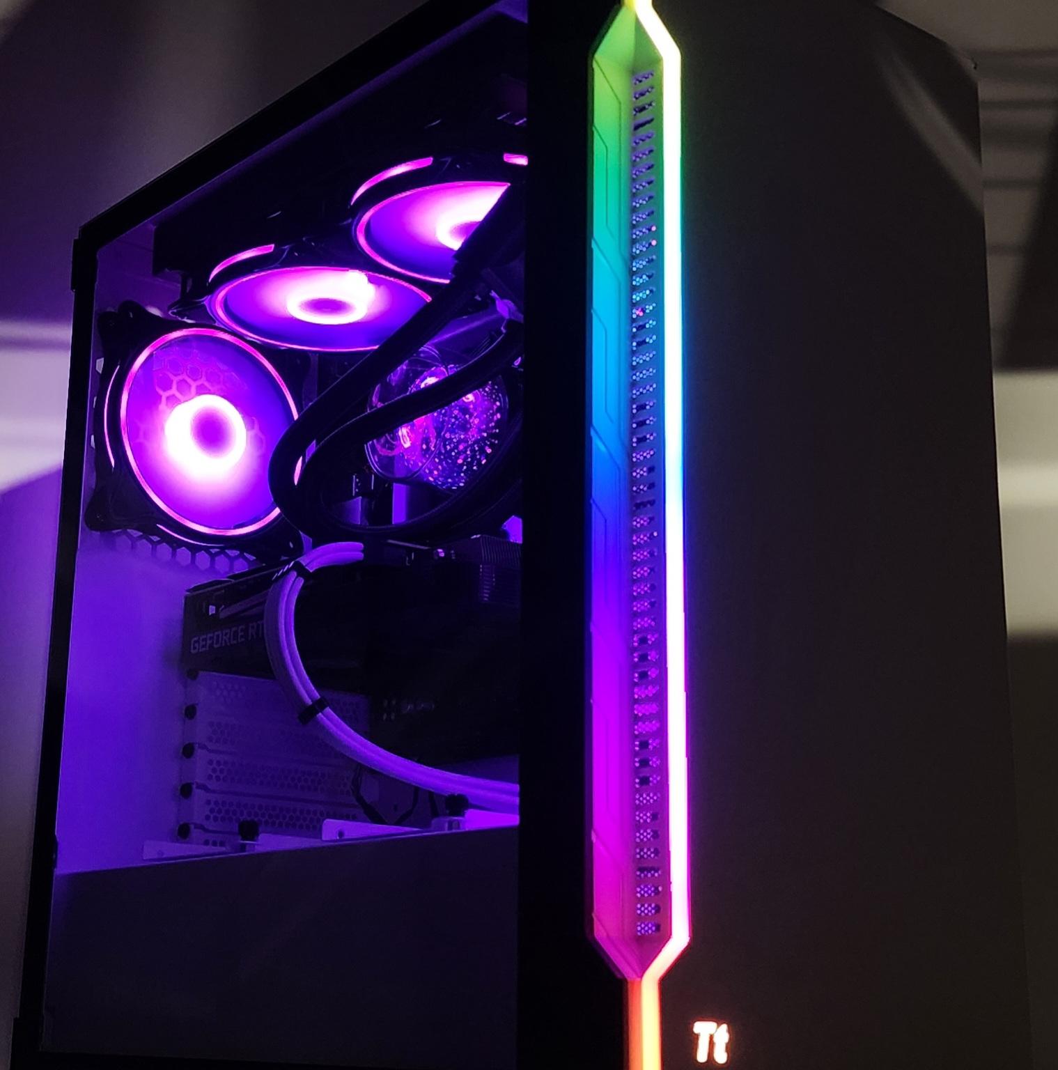 Gaming PC i7-10700K 16GB RAM 1TB SSD RTX 3070 8GB Windows 11 Computer