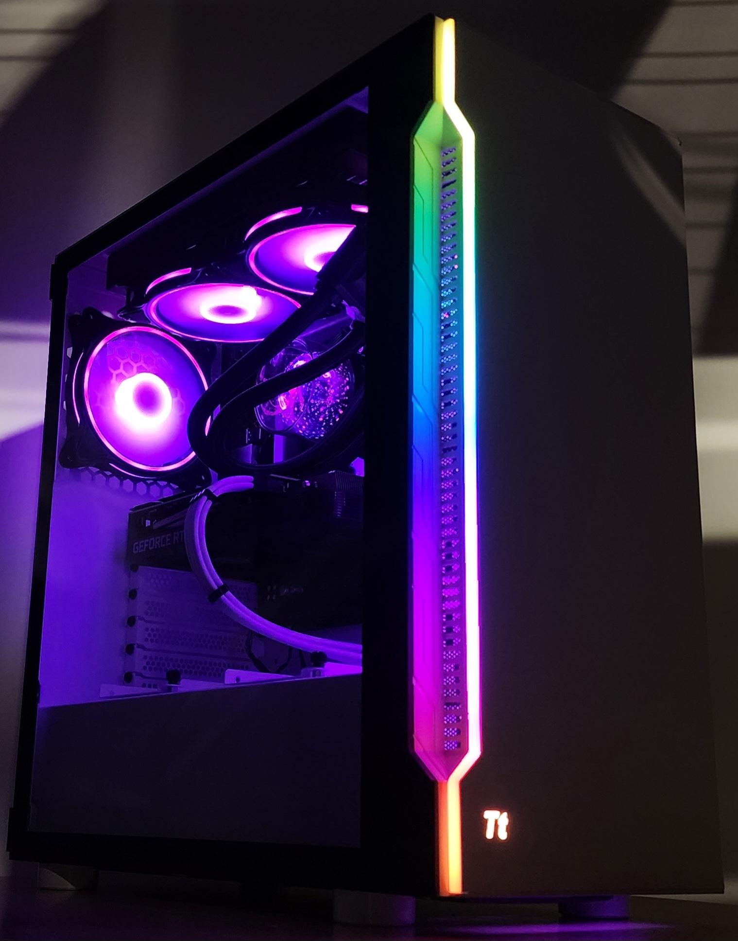 Gaming PC i7-10700K 16GB RAM 1TB SSD RTX 3070 8GB Windows 11 Computer
