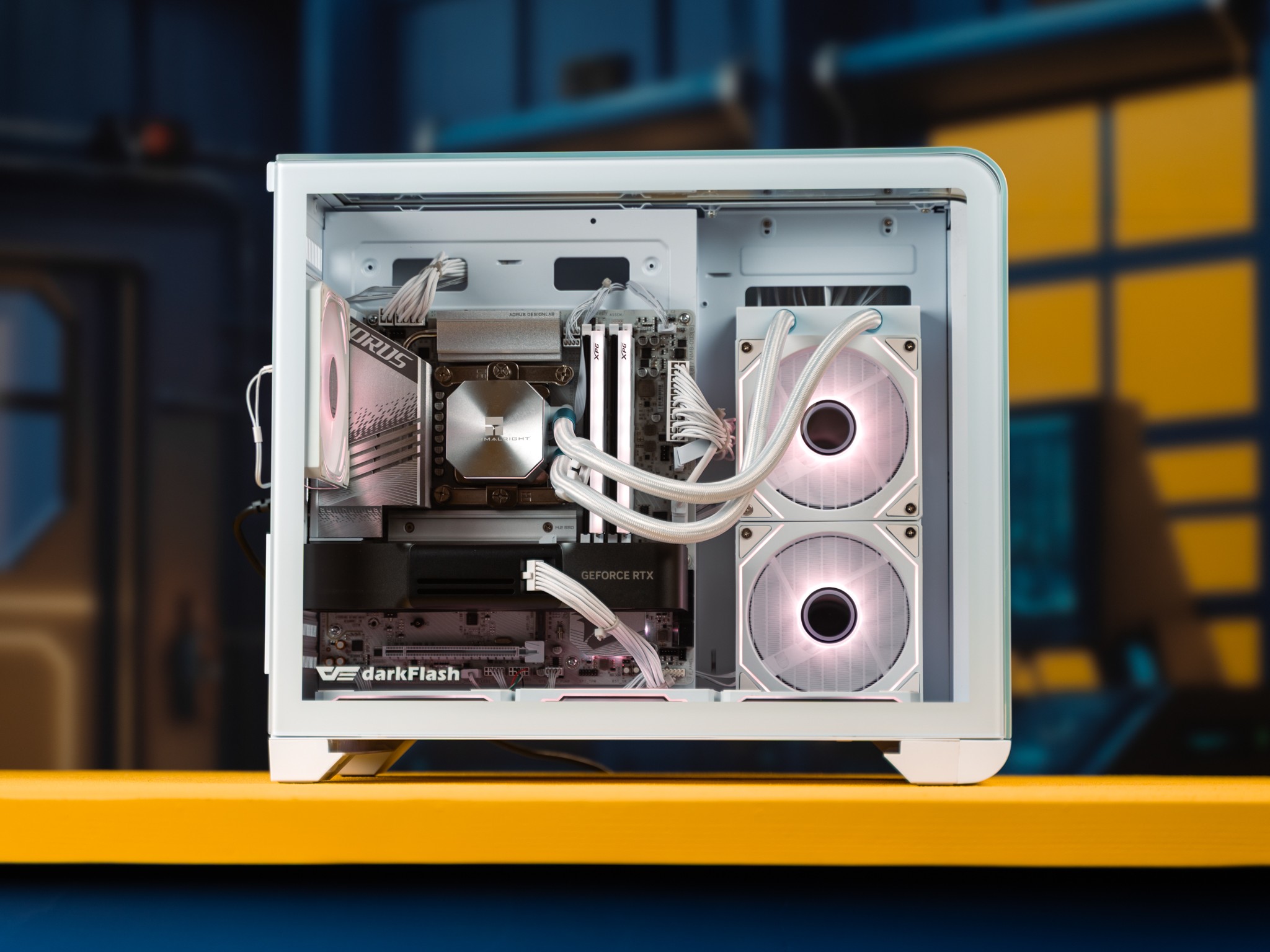 “Lucanyz” RTX 5070 i7 13700F 32GB DDR5 Windows 11 2TB 4K Workstation Gaming PC