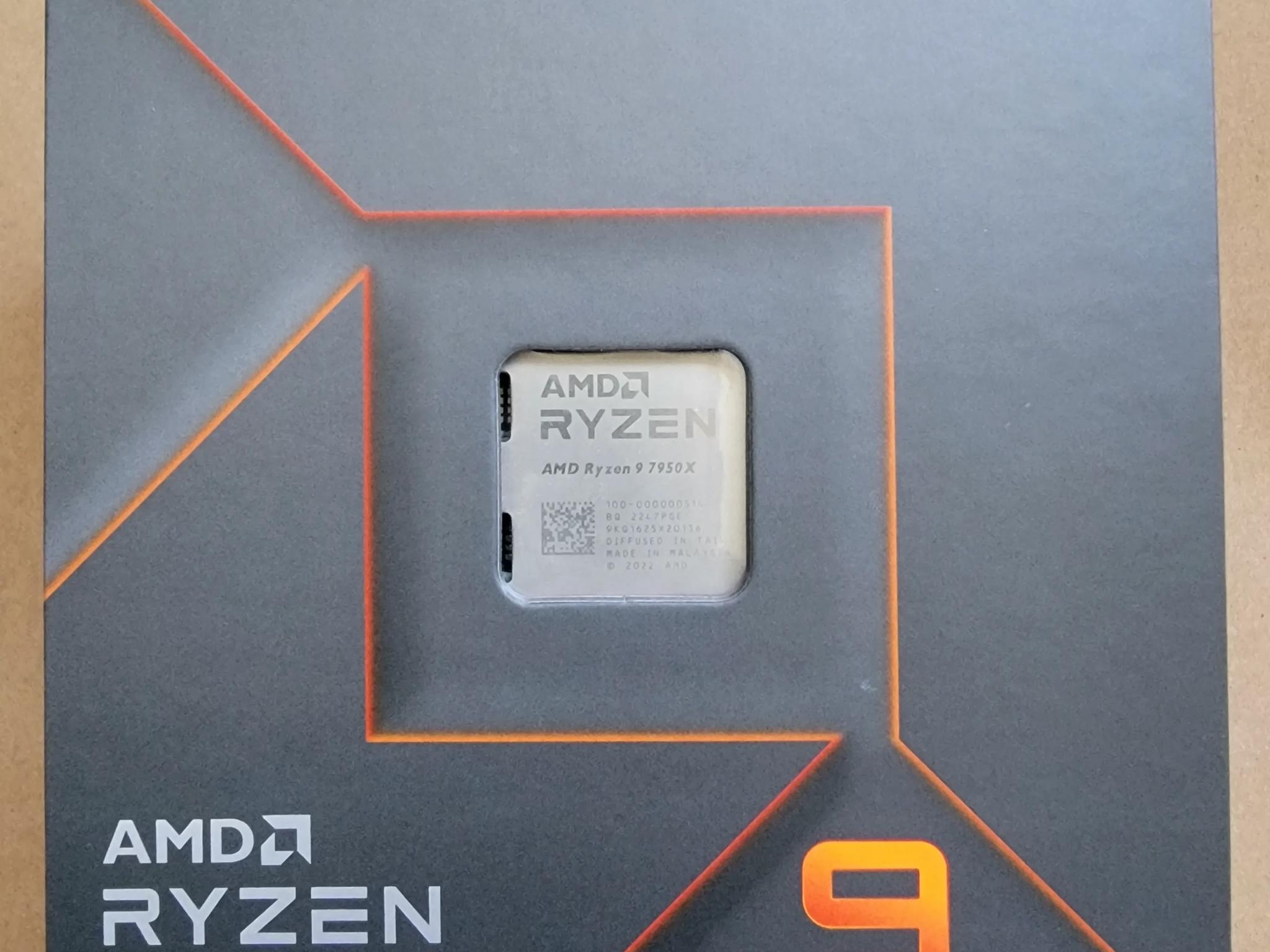 AMD Ryzen 9 7950X 16-Core, 32-Thread Unlocked Desktop Processor AM5 - USED