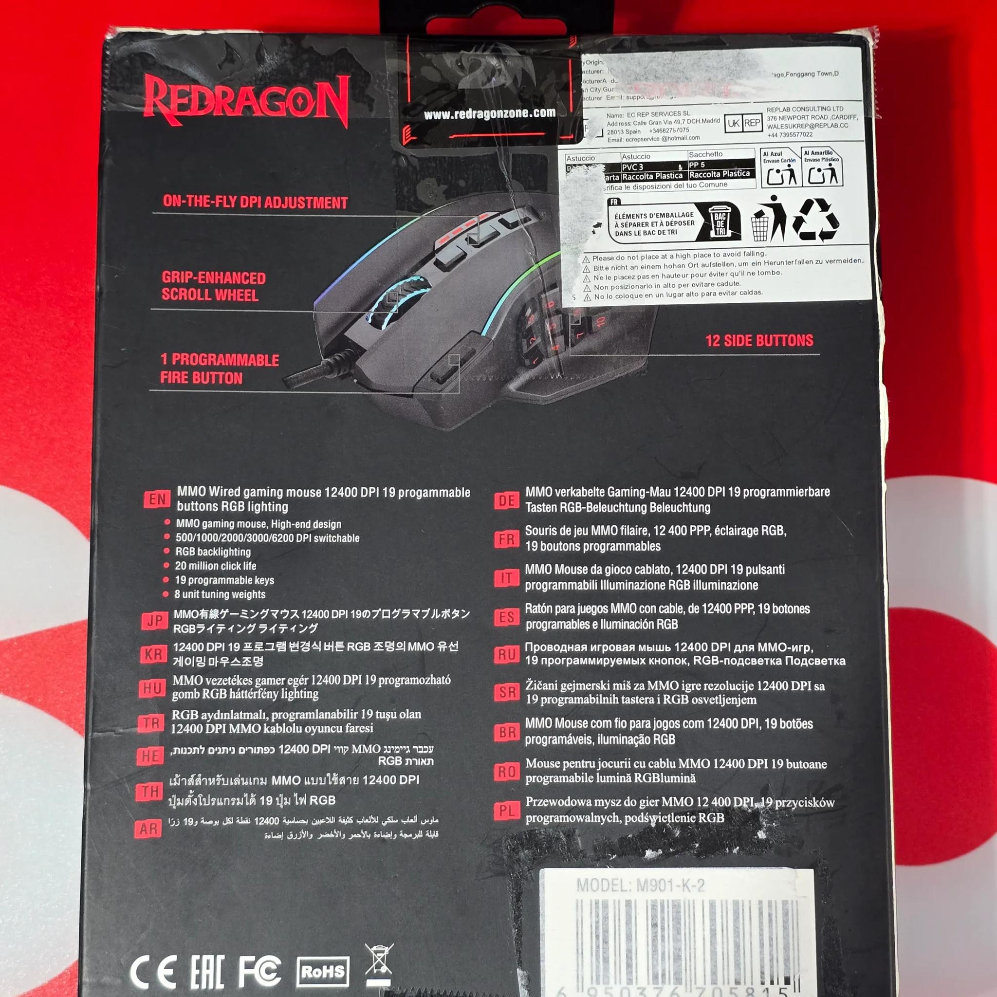 ON SALE! | Redragon Perdition 4 Gaming Mouse