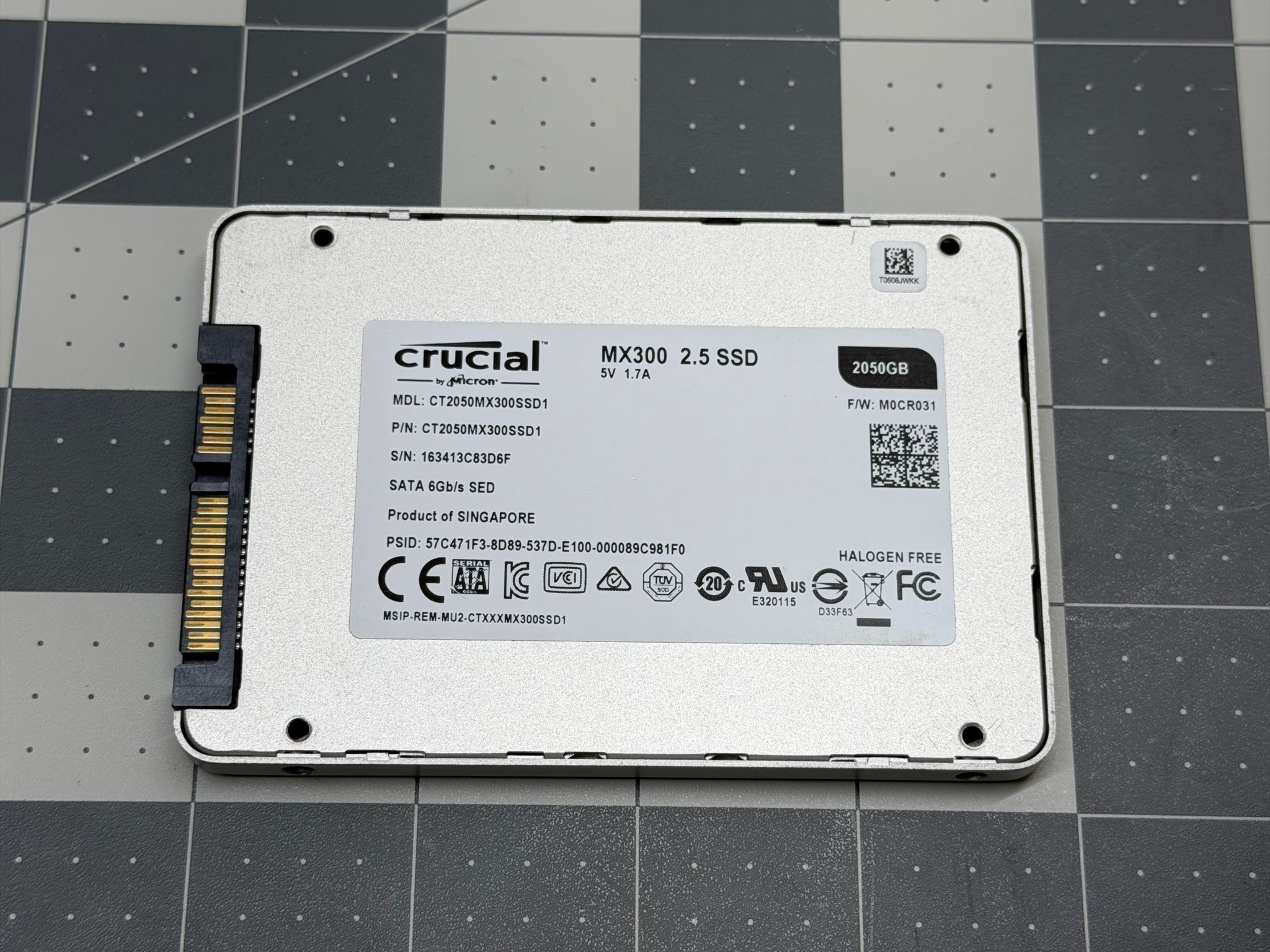 2TB Crucial SSD