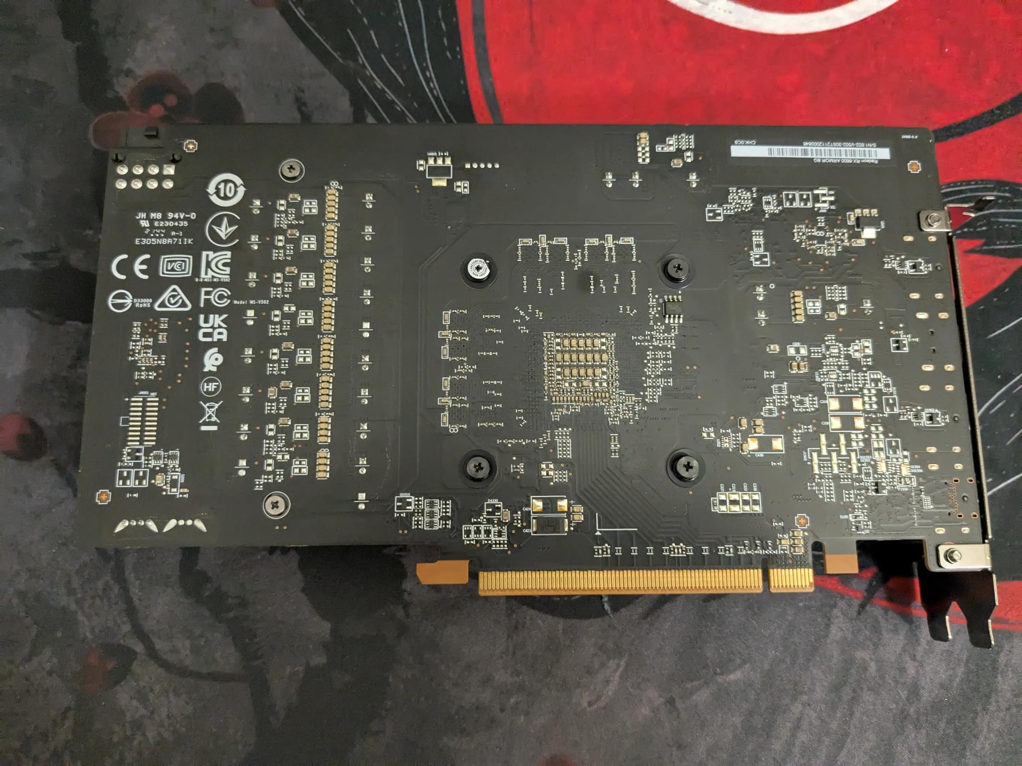 MSI RX 6600 with Box