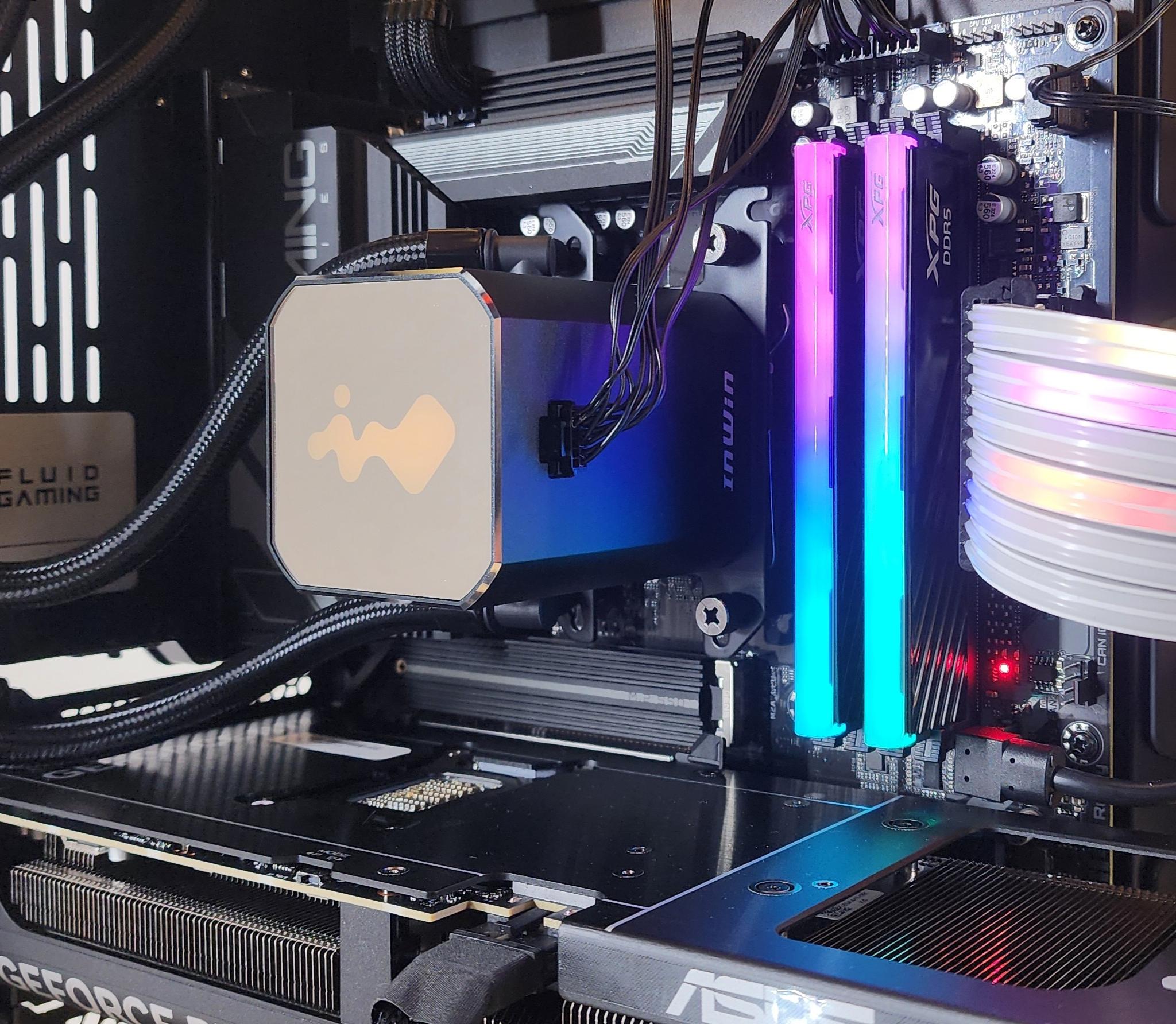 Gaming PC Ryzen 7 7700 32GB RAM 1TB SSD RTX 5070 12GB Windows 11 Computer