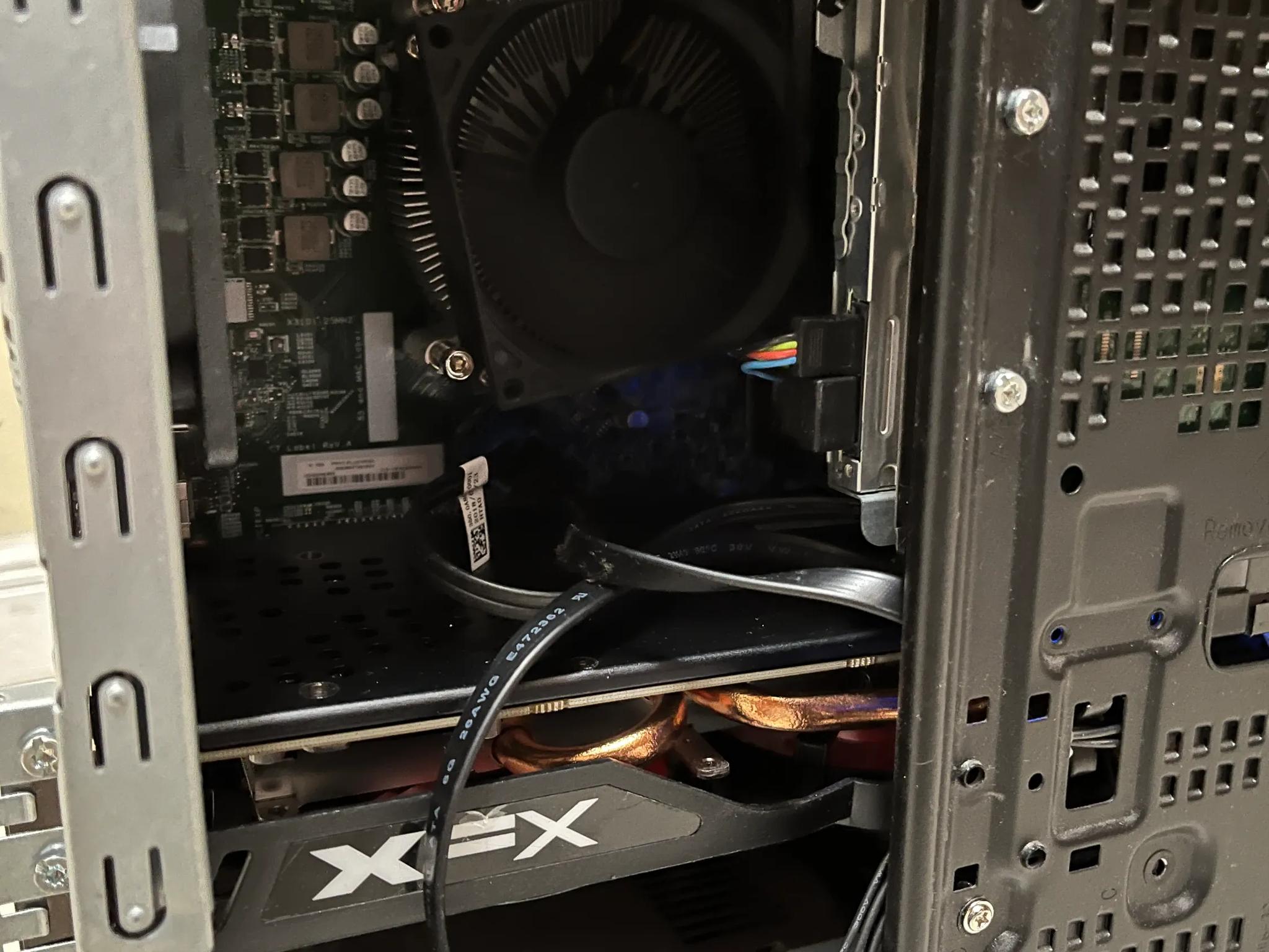 HP Gaming PC Desktop, AMD Ryzen 7 1700 8 Core RX 570 4GB, 16GB DDR4 RAM, 128GB SSD + 1TB HDD & Wi-Fi