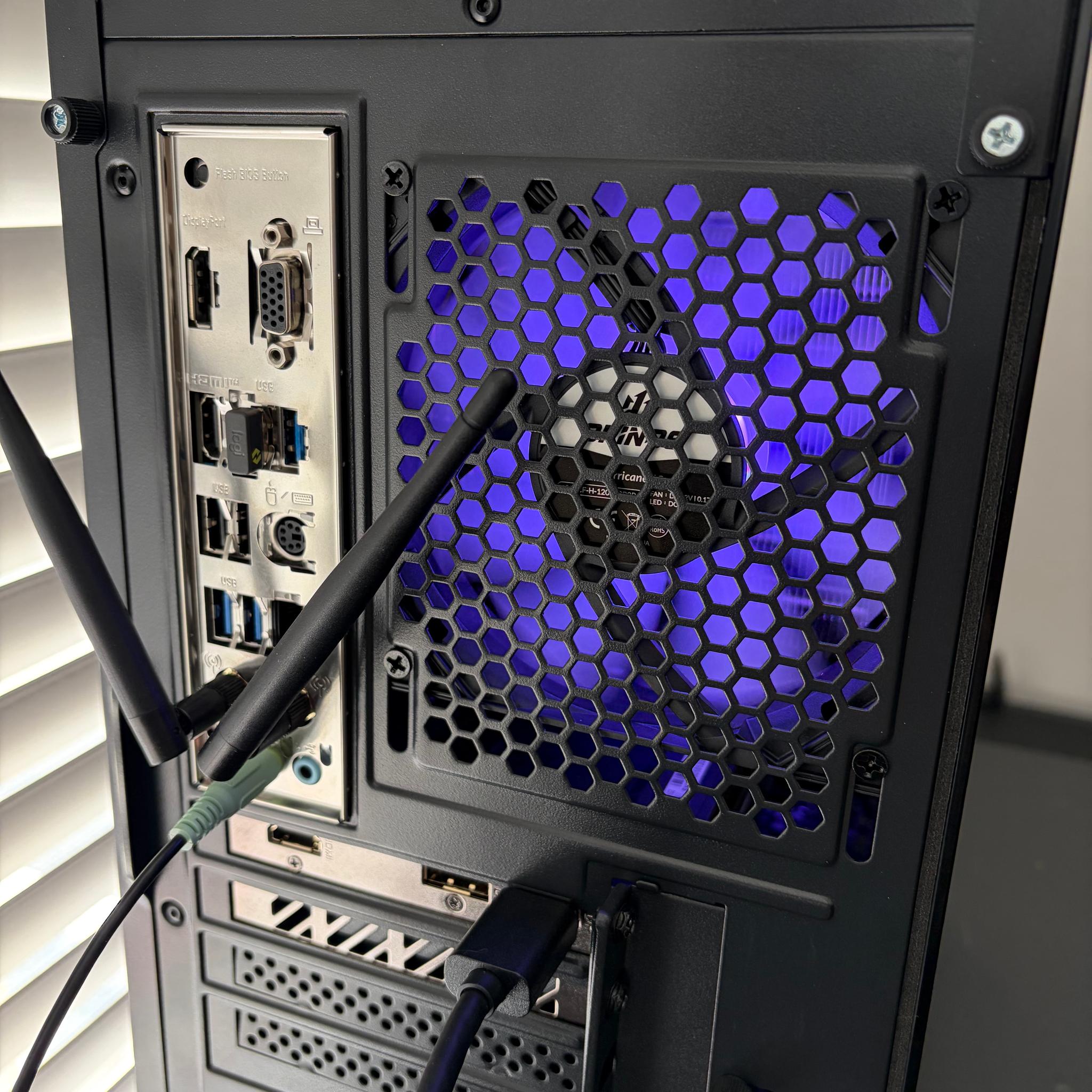 RX 9060 XT 16GB | Ryzen 7 5700X | 32GB RAM | 1.5TB NVMe | Wi-Fi | ARGB