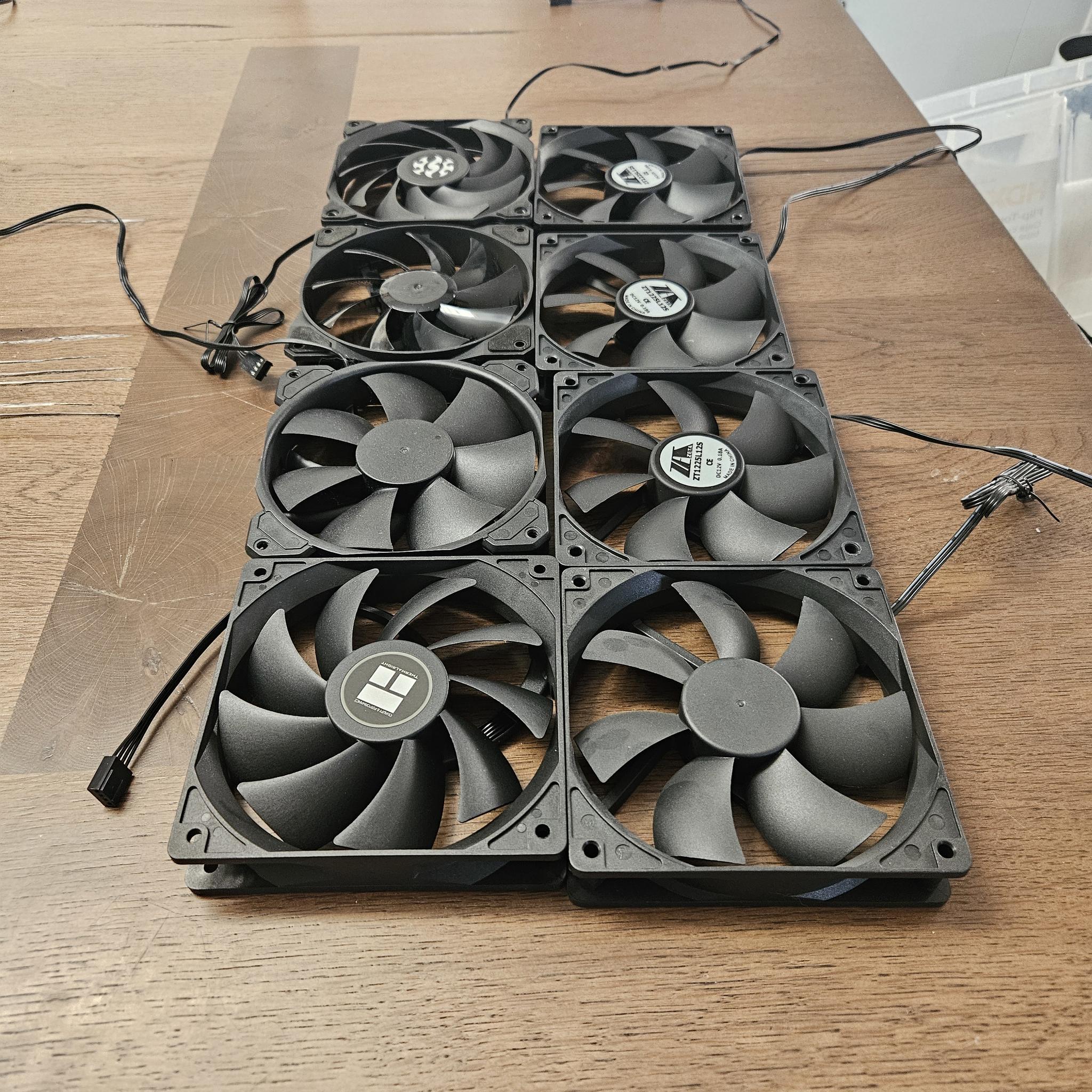 Misc. Black 120mm fans