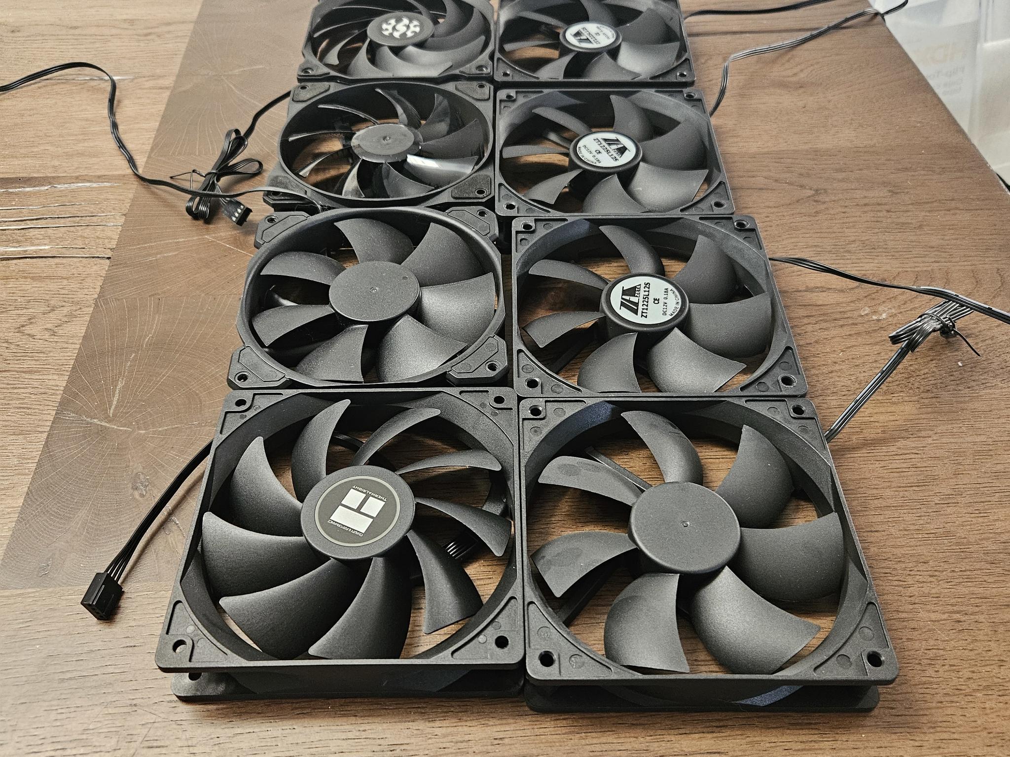 Misc. Black 120mm fans
