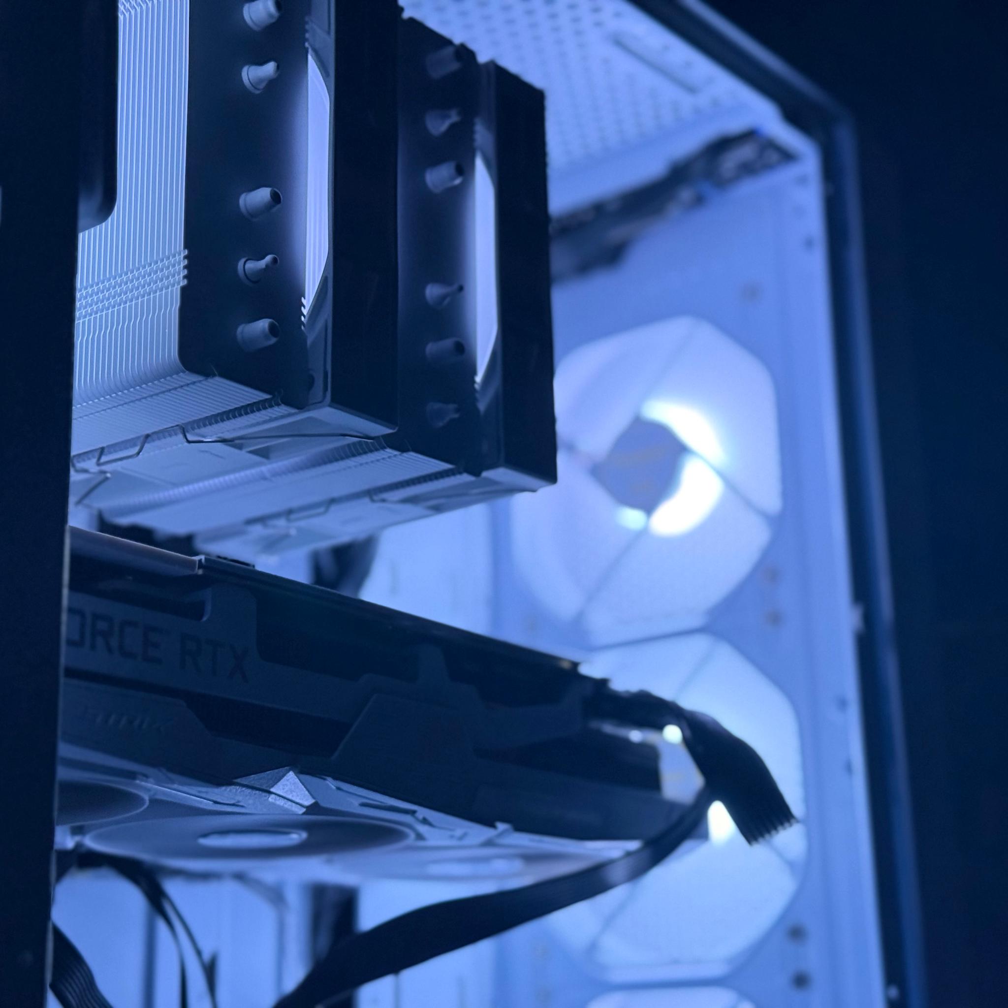 White RTX 2080 SUPER Gaming PC | Ryzen 5 3600 | RGB | Win 11 Pro