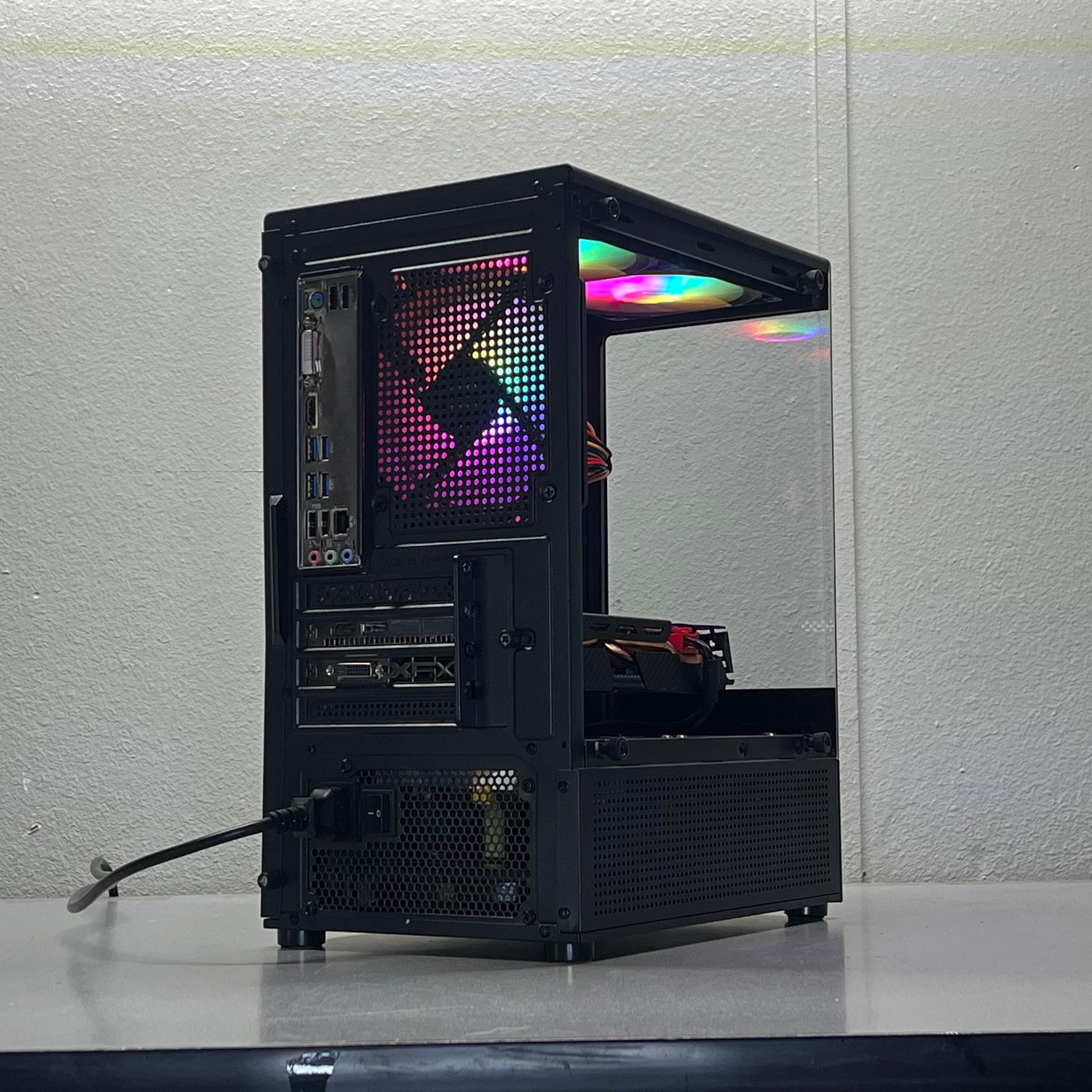 Radeon RX 580 8GB Custom Gaming PC - Ryzen 5 1600