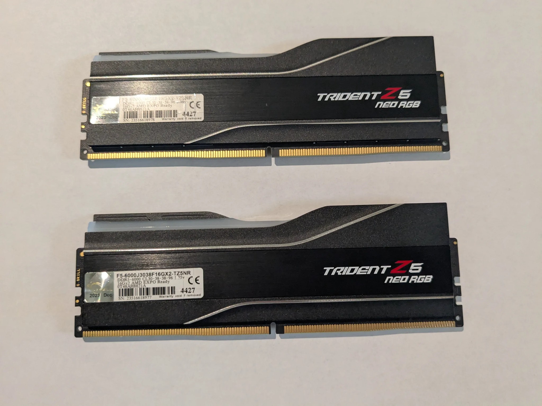 G-Skill Trident Z5 Neo Rgb - DDR5-6000 CL30