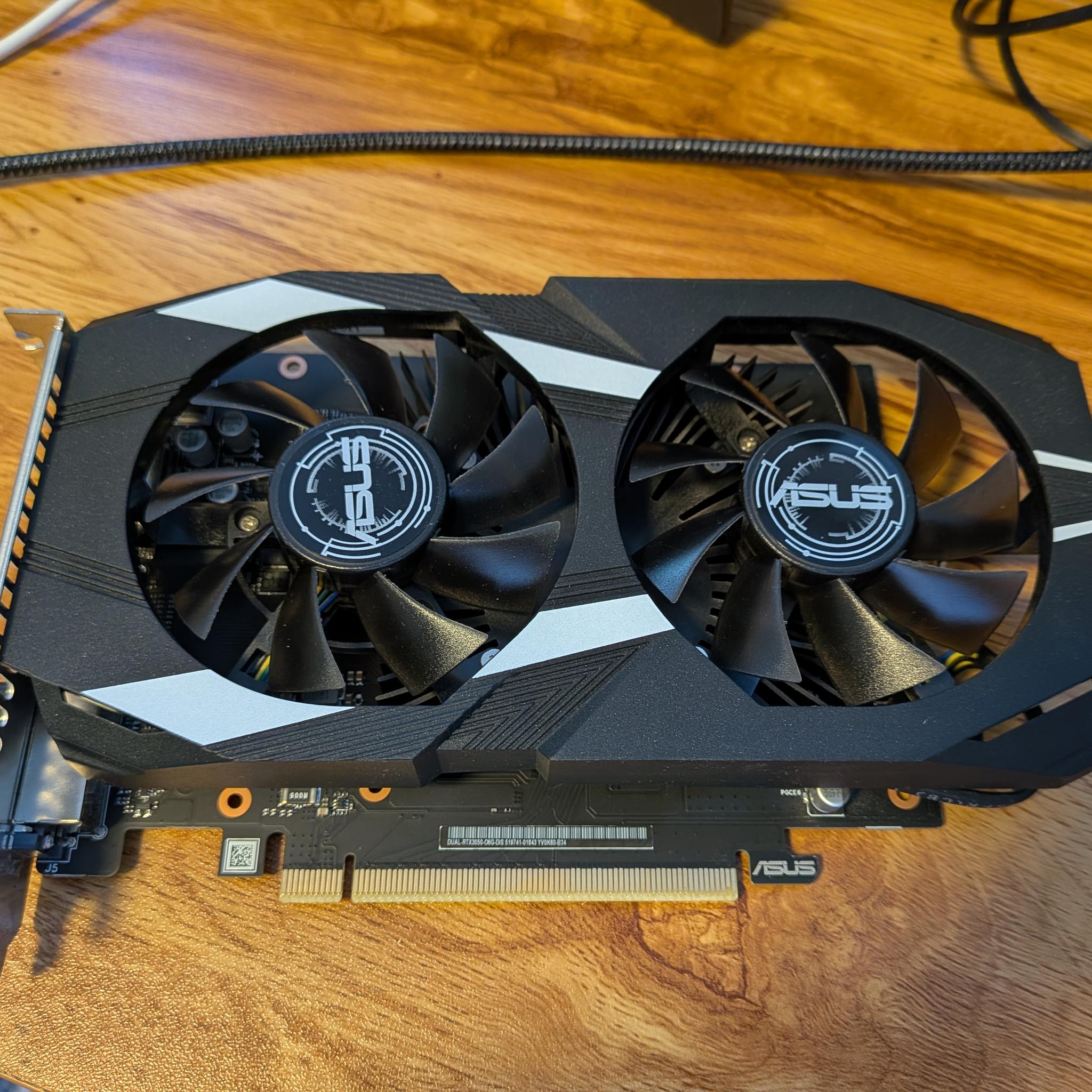 ASUS DUAL GeForce RTX 3050 6GB
