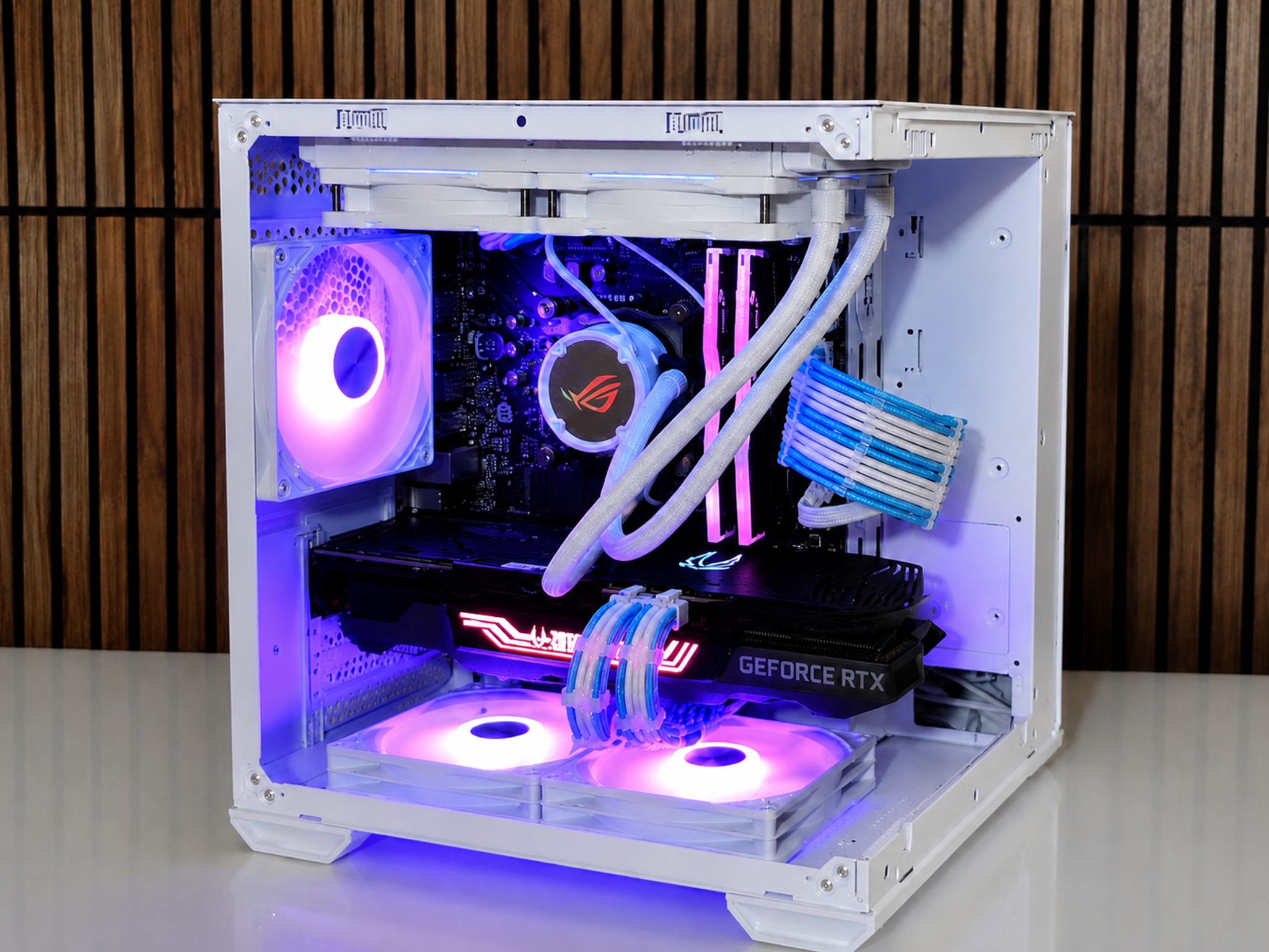 White gaming Pc | RTX 3080 10GB | 12600K | DDR4/5 |32GB RAM | 1TB | Windows 11 |