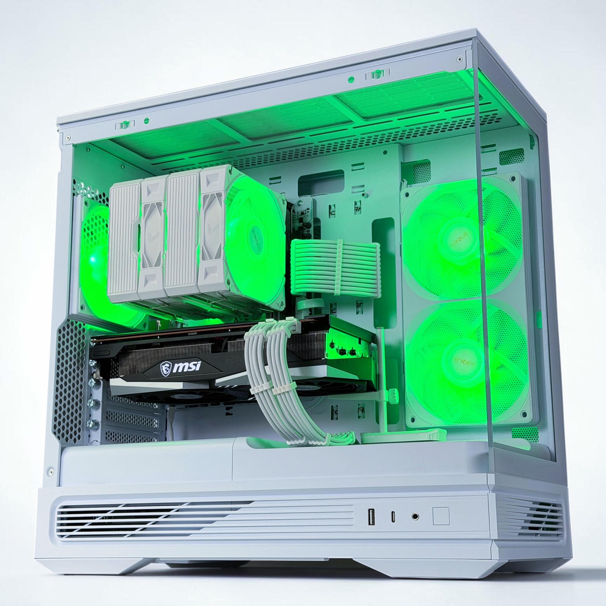 🤍🧊 Iceberg🤍🧊-Gaming PC❄️AMD RX 6700 XT 12GB❄️ AMD Ryzen 5 5500❄️16GB DDR4 RAM❄️1 TB SSD