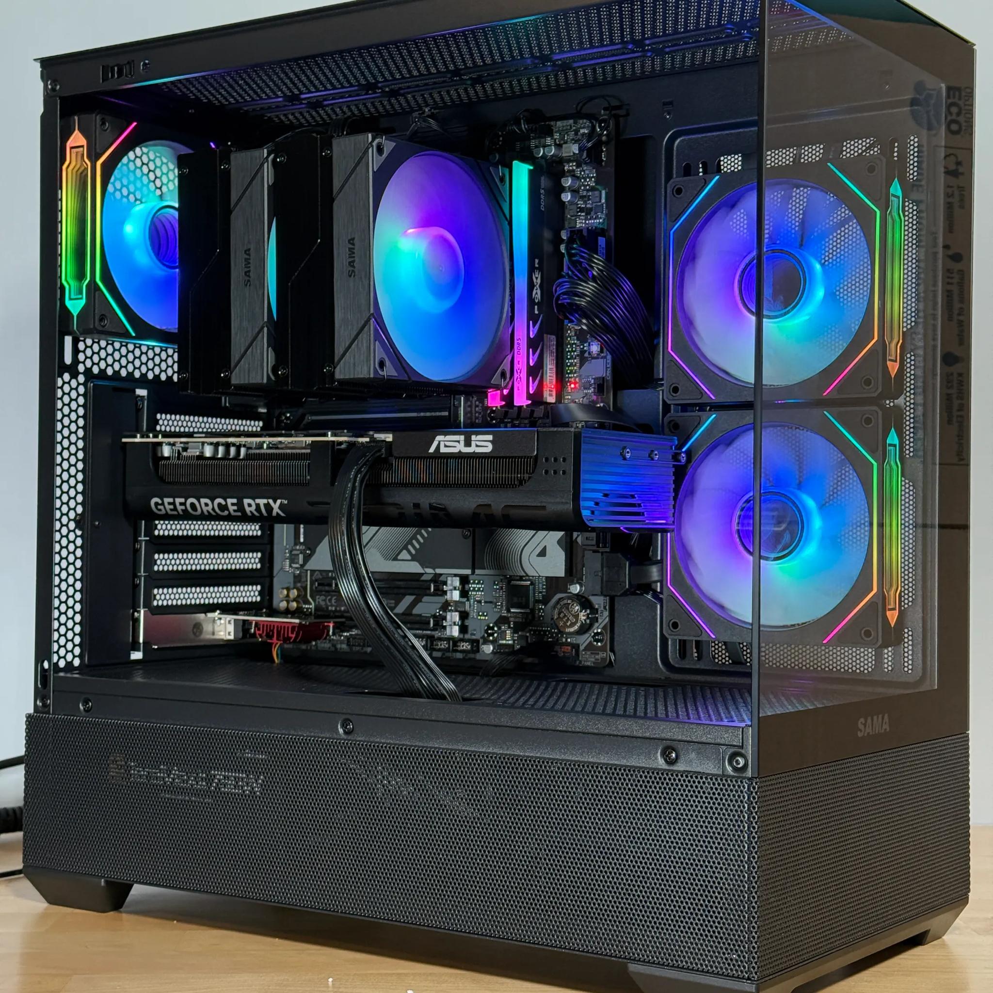 RTX 5070 Ryzen 9700x Gaming PC