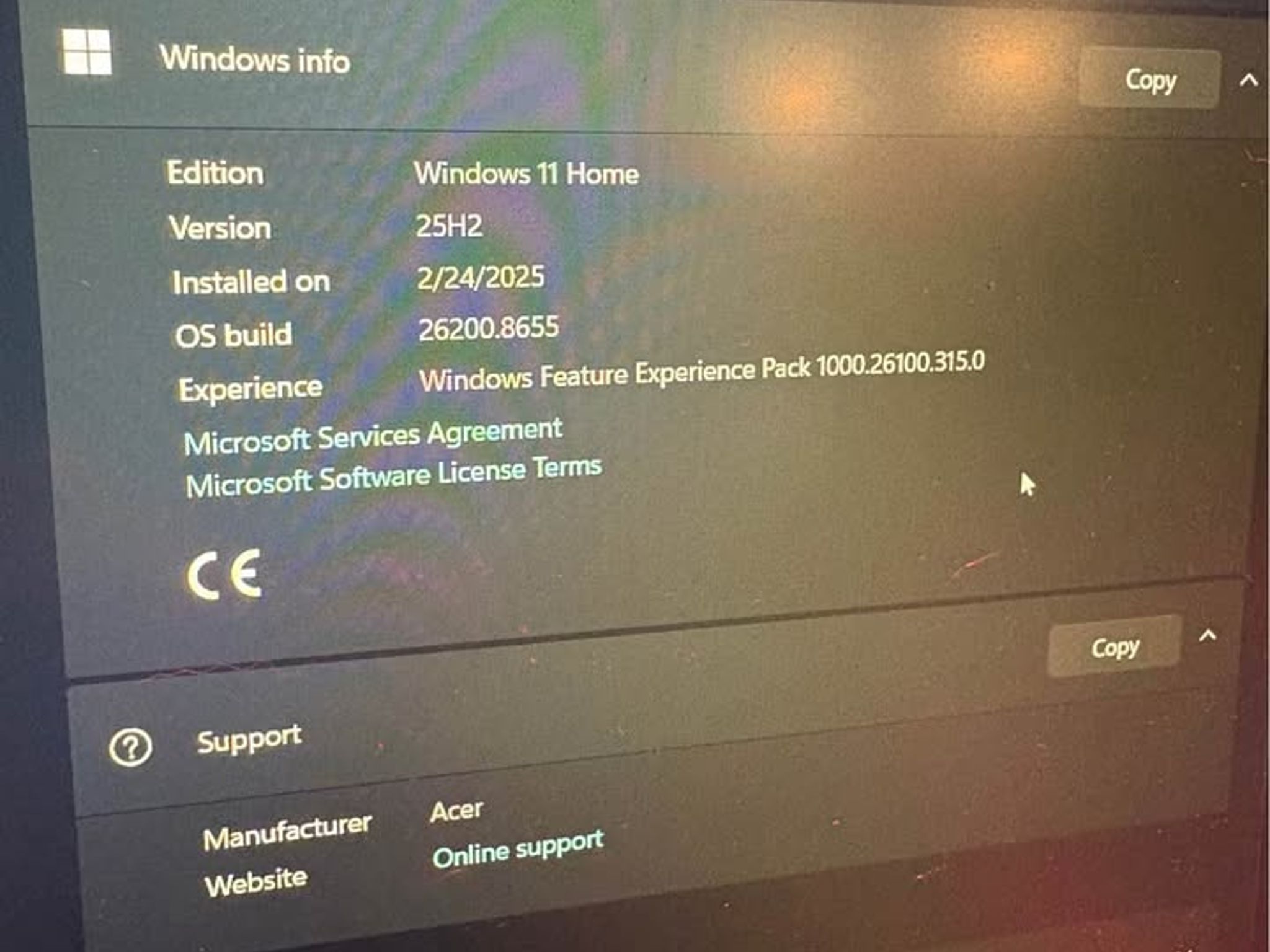 Acer Nitro V 15 Gaming Laptop Ryzen 5 7535HS RTX 4050 16GB RAM 512GB SSD 144Hz