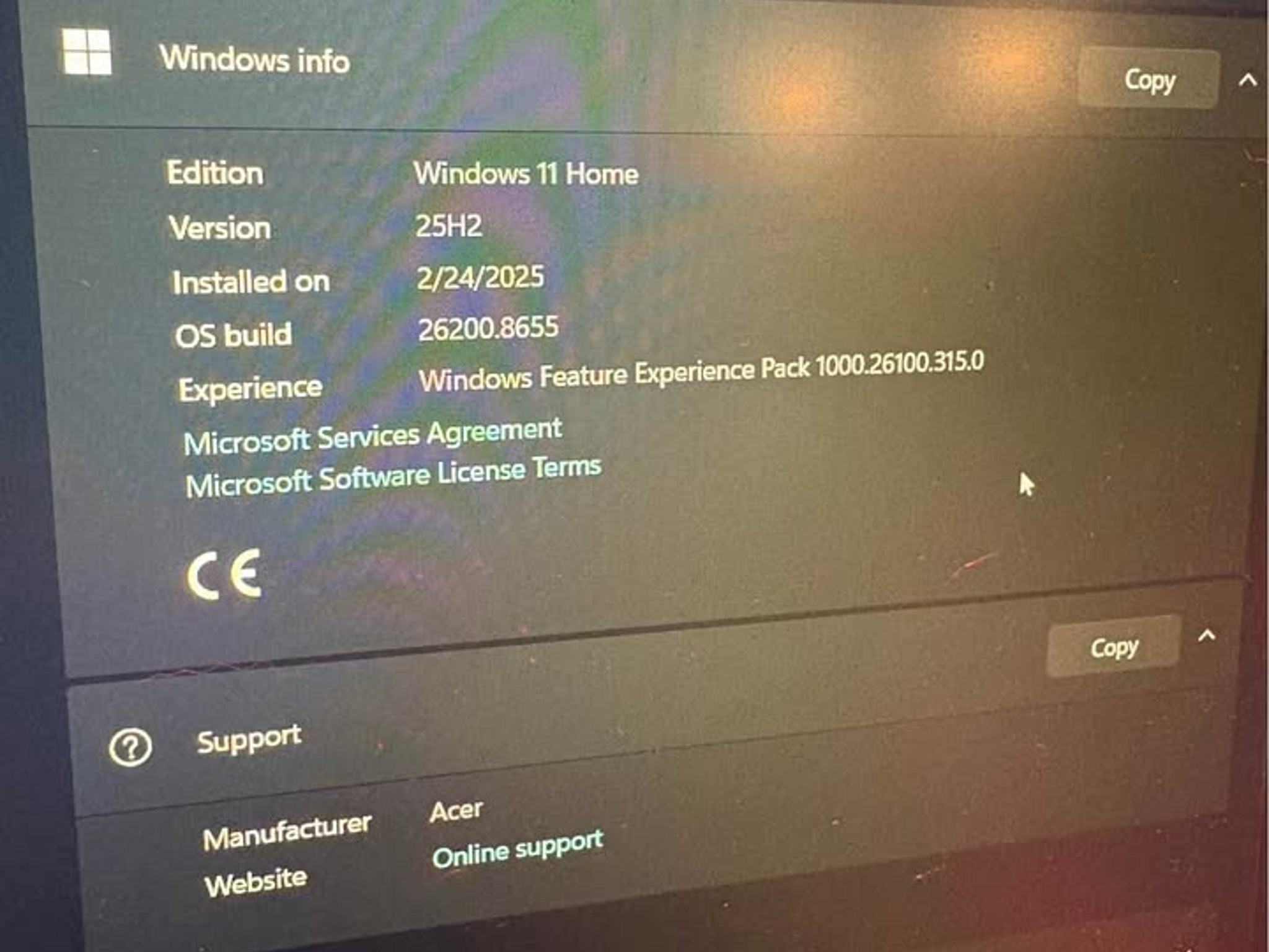 Acer Nitro V 15 Gaming Laptop Ryzen 5 7535HS RTX 4050 16GB RAM 512GB SSD 144Hz
