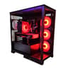 🟥 Hydra 🐍: RX 6800 16GB | Ryzen 5700x | 32GB DDR4 RAM | 1TB SSD | 5 Fans | Black RGB Gaming PC