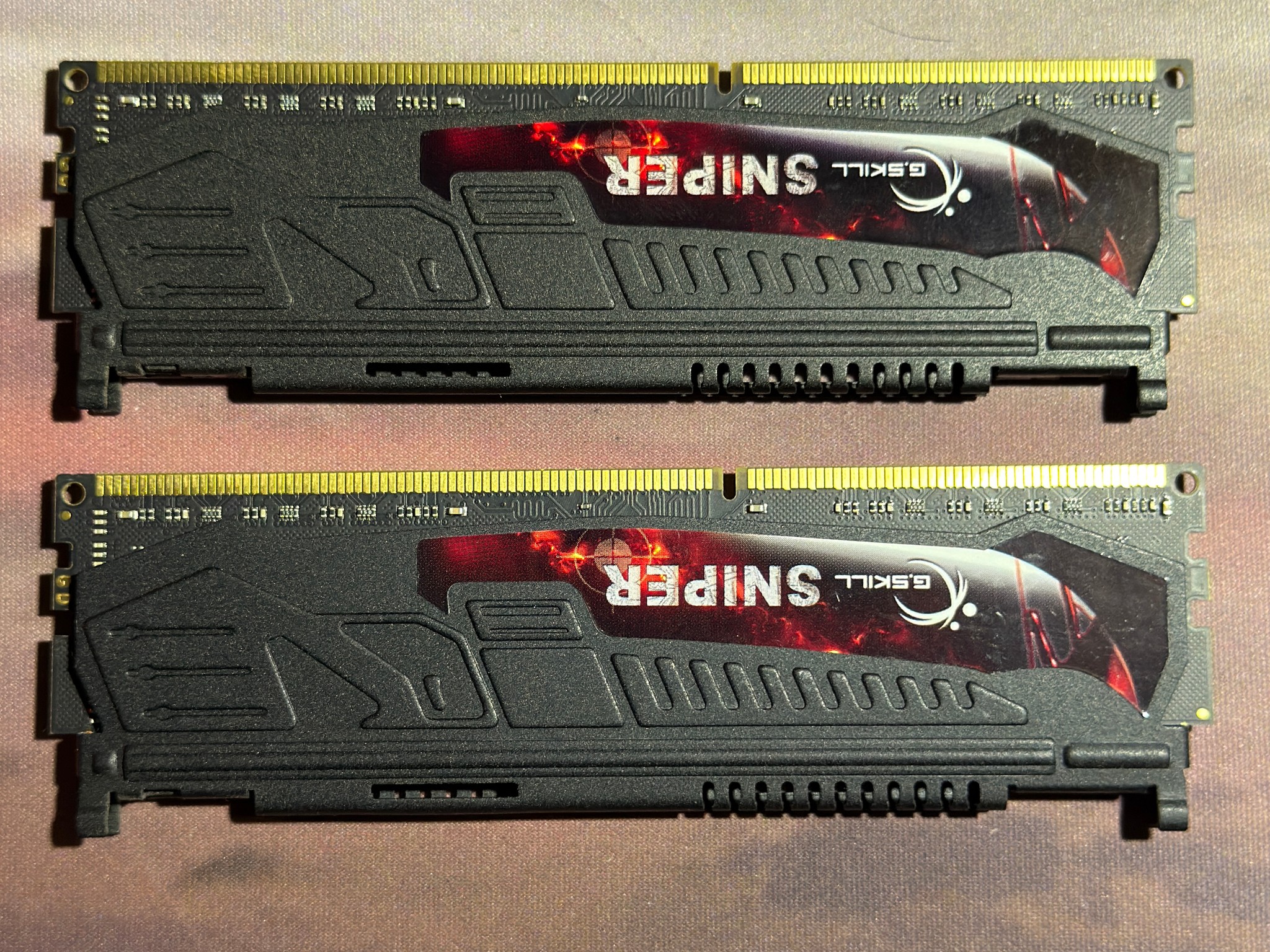 G.Skill Sniper Series 8GB (2x4GB) DDR3 1866MHz CL9 Desktop RAM - Perfect Used Condition