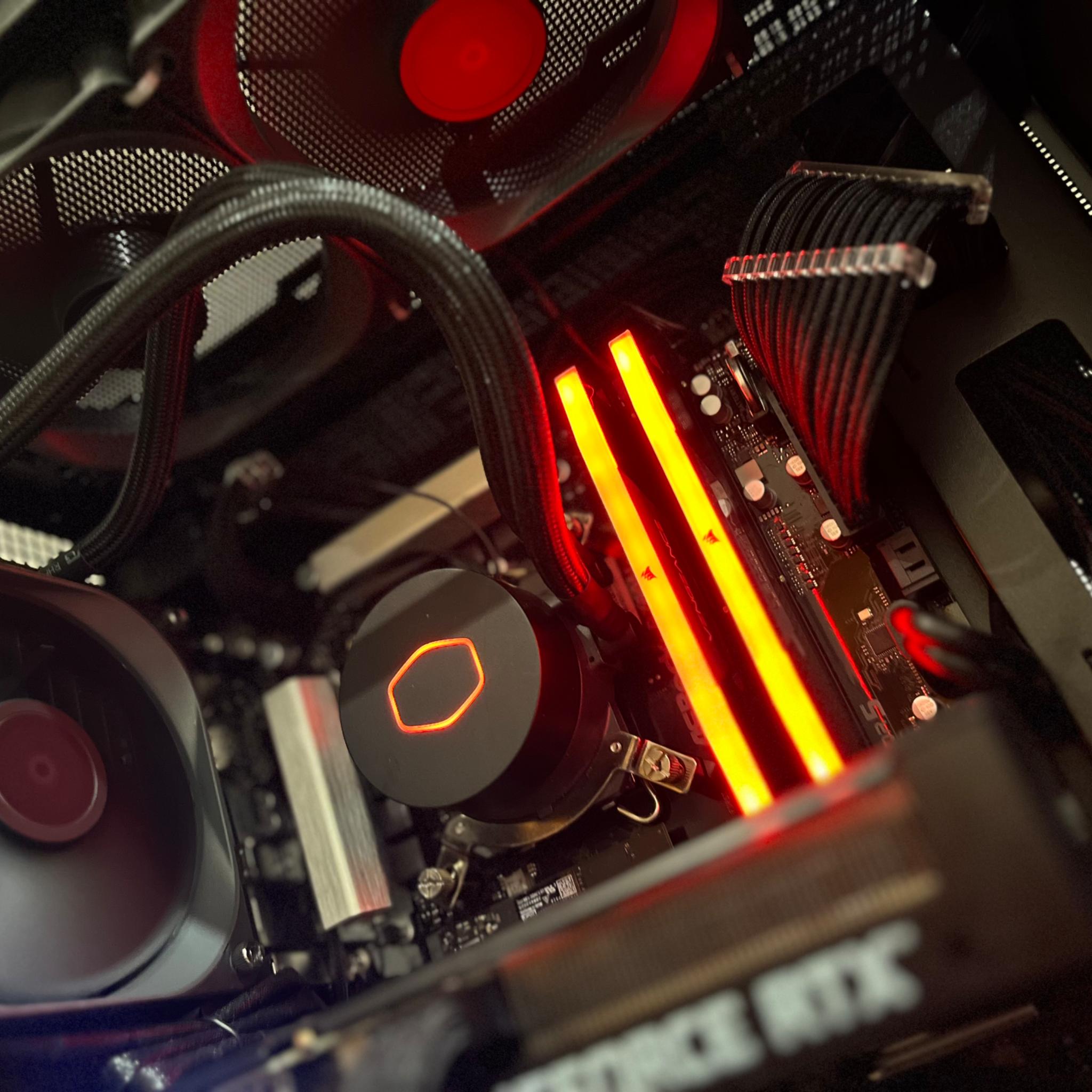 Intel i7 13700F | RTX 3060 Ti | Midnight Moon ⚫️🌙 Gaming PC