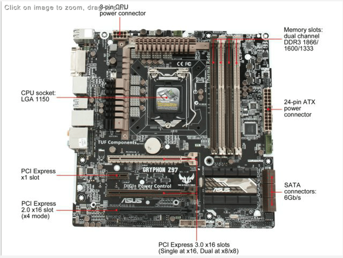 ASUS INTEL Z97 GRYPHON LGA1150 DDR3 mATX MOTHERBOARD WITH INCLUDED ASUS GRYPHON ARMOR KIT