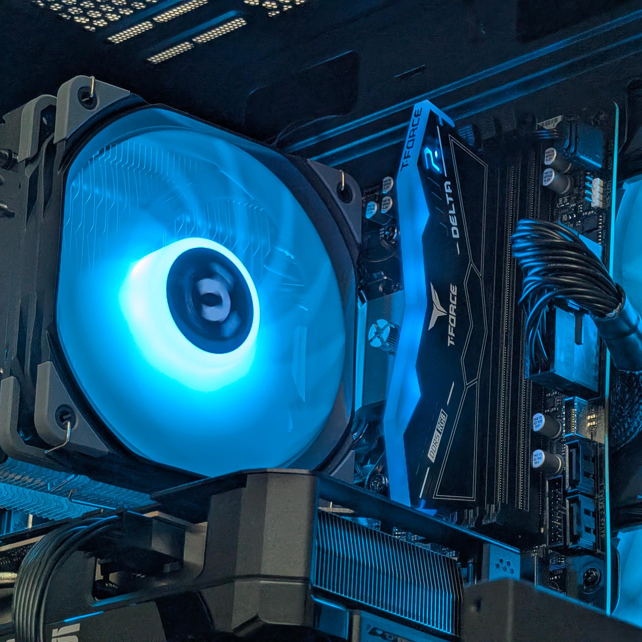 💙🖤Ryzen 5 7600x | RTX 5060Ti | 1TB SSD | Gaming PC🖤💙