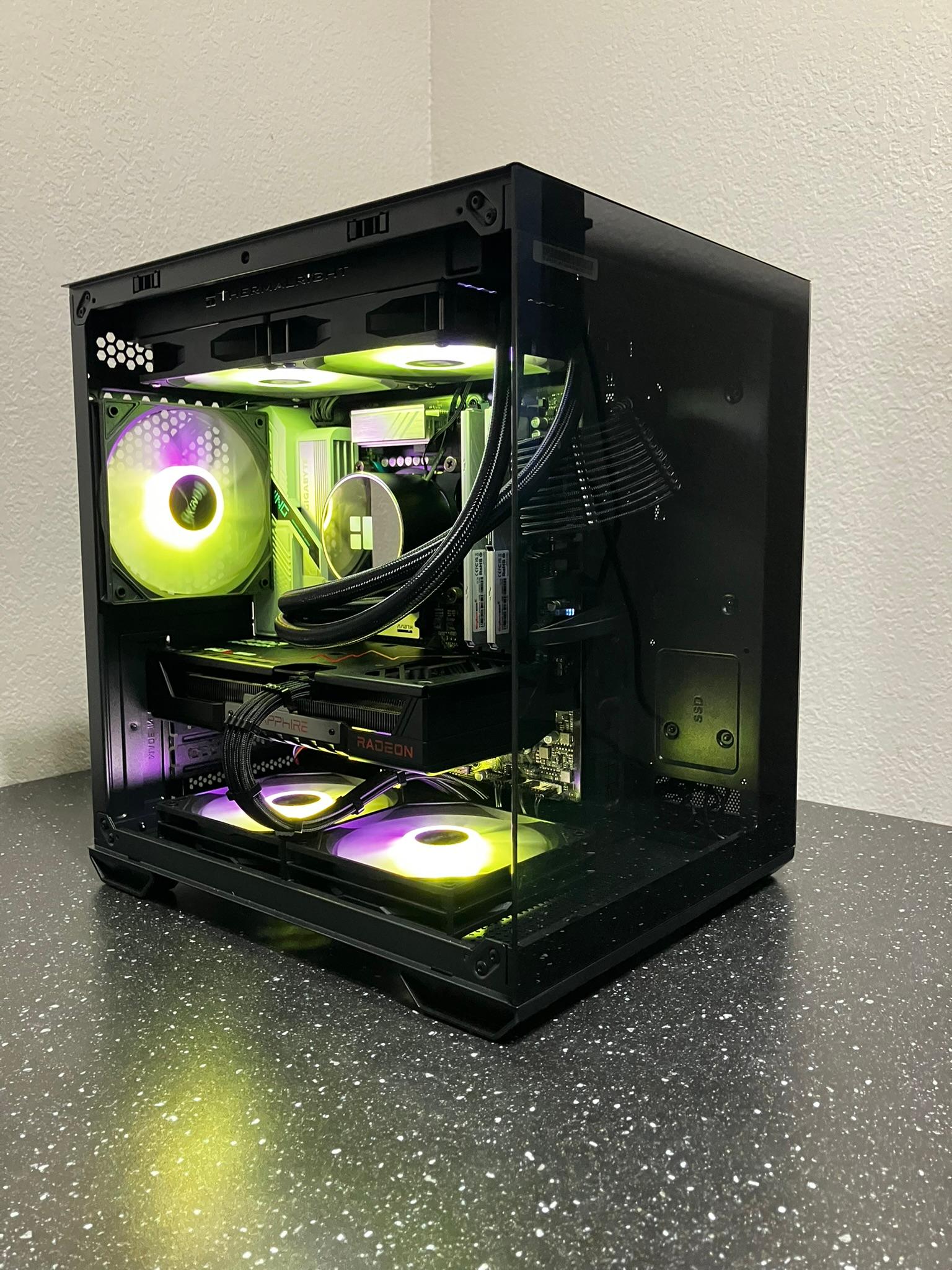 Gaming PC - Intel i5 14600K + Radeon RX 9060 XT 16GB + WiFi/BT + Liquid Cooling