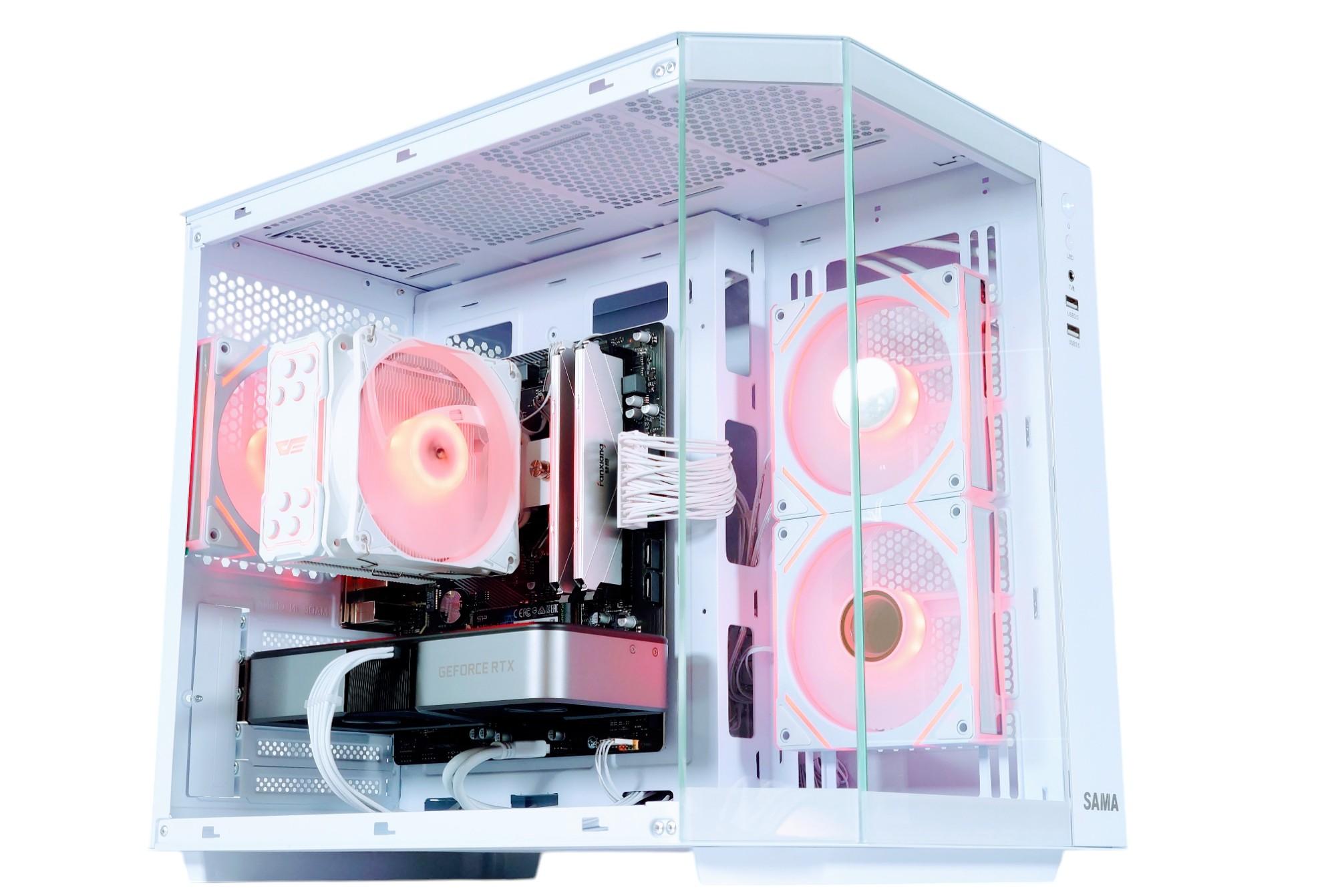 💚🤍Founders Gaming PC❇️Geforce RTX 3070 8GB❇️AMD Ryzen 5 5600 6-Core❇️32GB DDR4❇️1TB SSD
