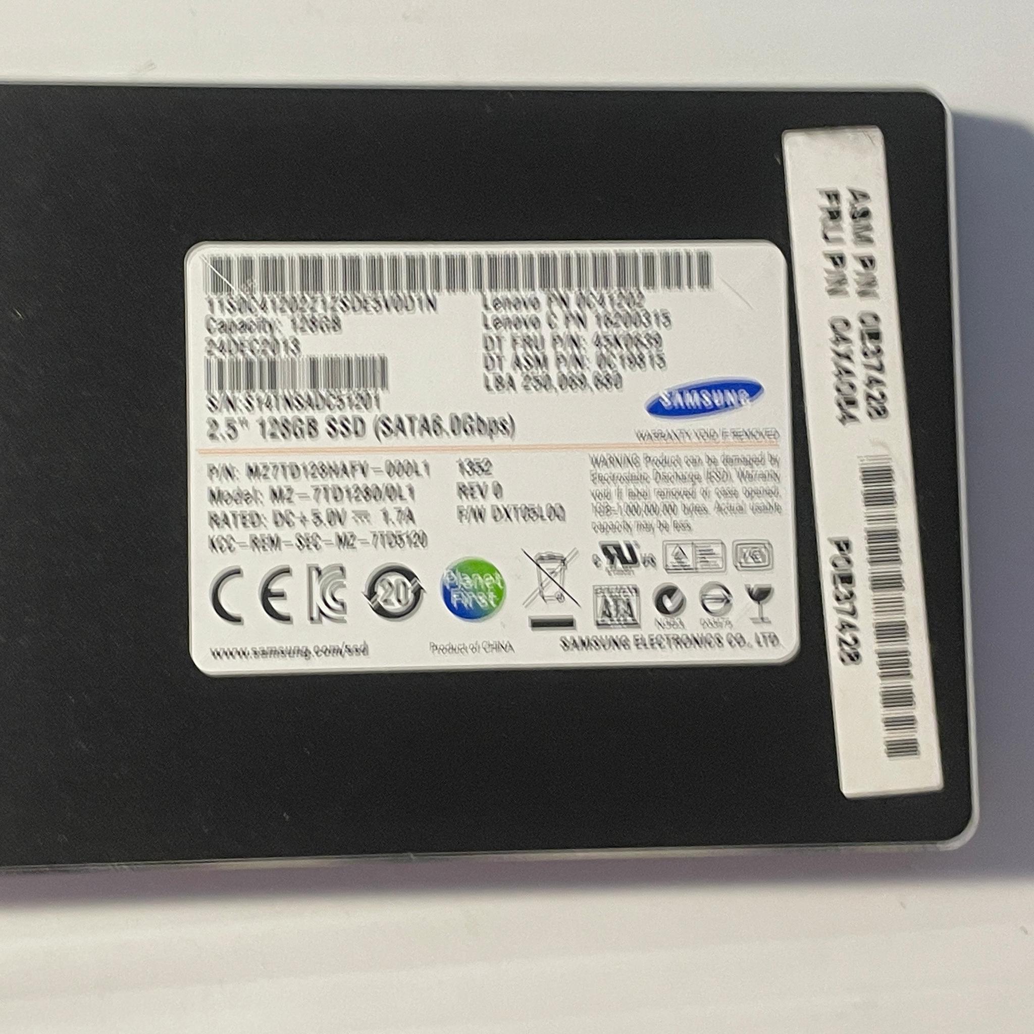 Samsung SSD 256GB