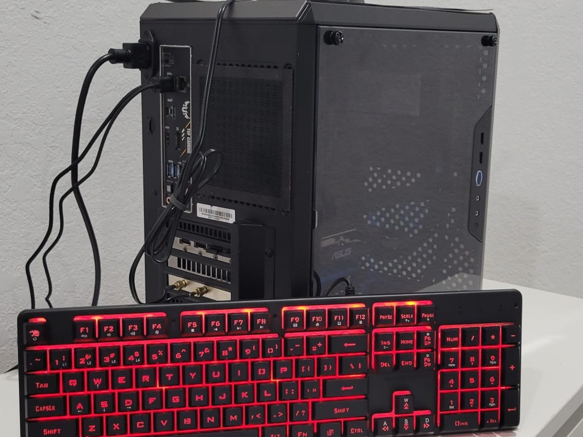 Prebuilt AMD Ryzen 5 5500 / RTX 3060 Gaming PC – 16GB RAM, 500GB NVMe, RGB Keyboard + Mouse