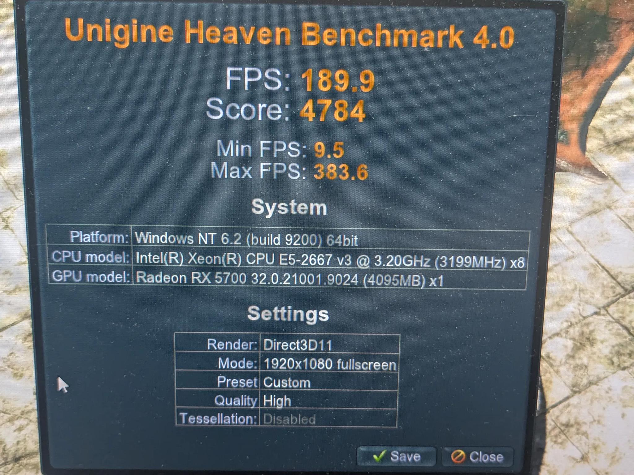 Workstation Gamer | 8 Core Xeon (same as i7), 64GB RAM, 8GB RX 5700, 1TB SSD, Win11, RGB, Wifi