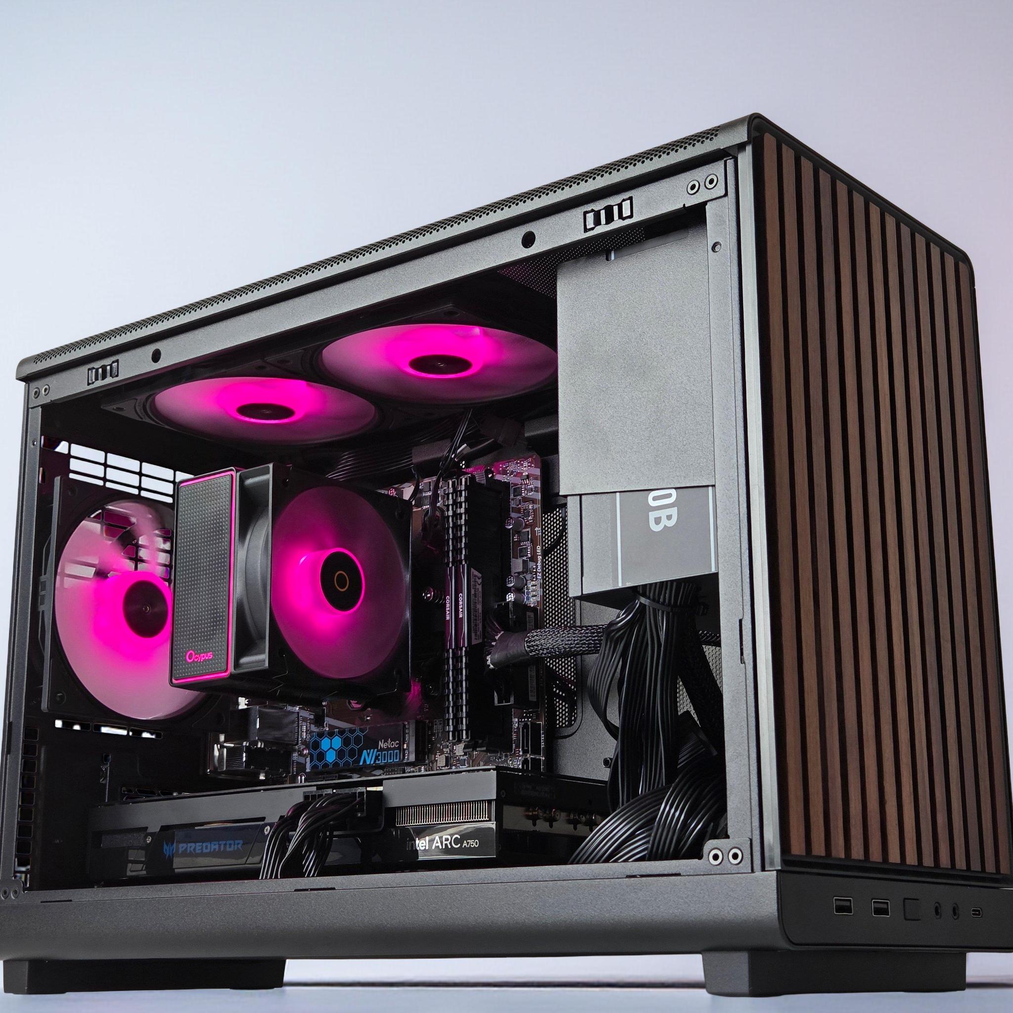 🤎🪵  Intel Arc A750 8GB🟫 AMD Ryzen 5 3500X 6 core🟫16GB DDR4🟫 500GB NVME SSD