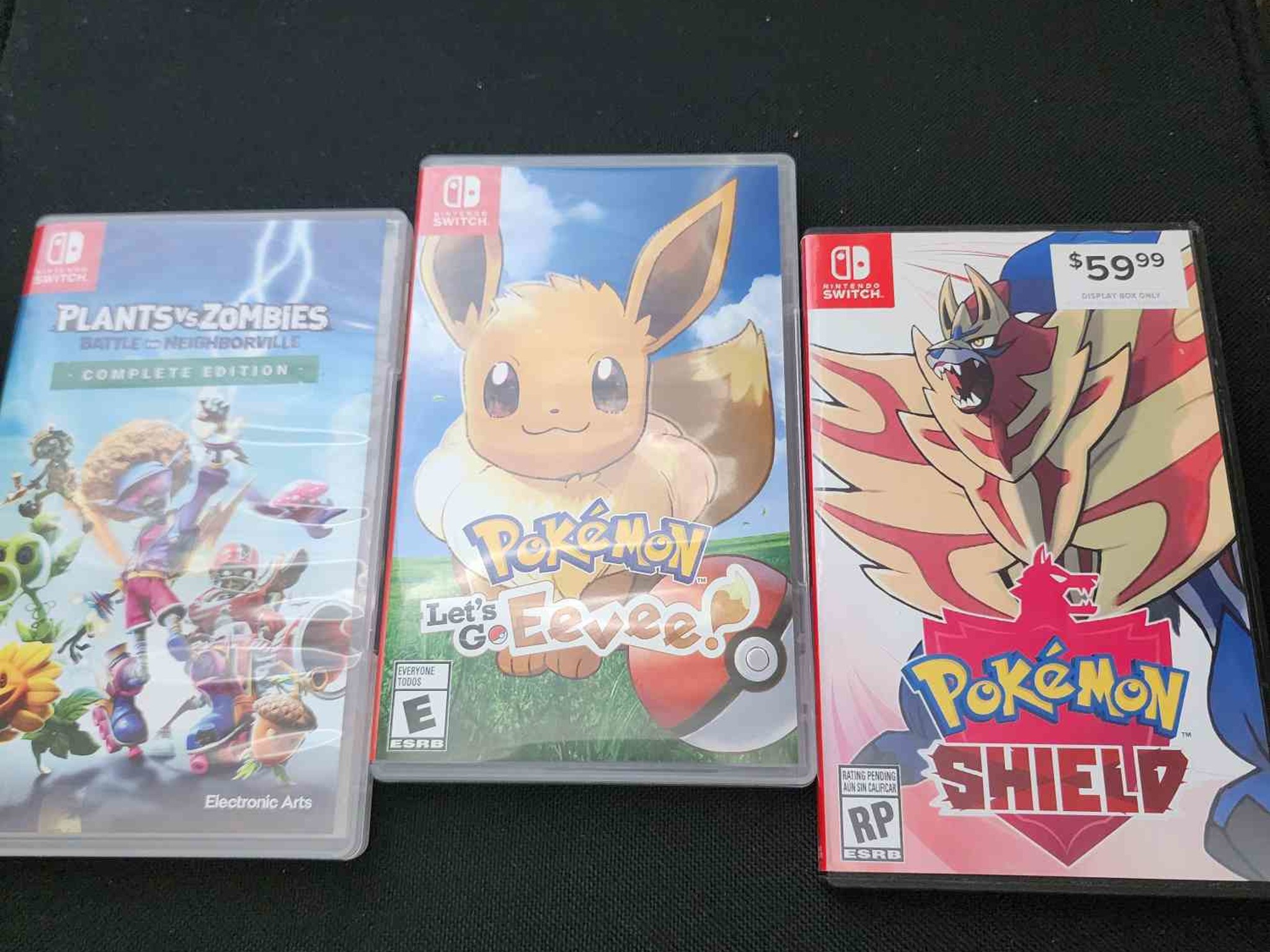 Nintendo Switch Bundle – w/ Box, 200GB SD Card, 3 Games, Case (Bundle)