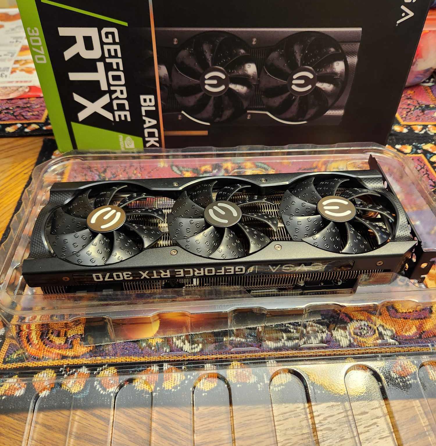 EVGA 3070 Black GPU