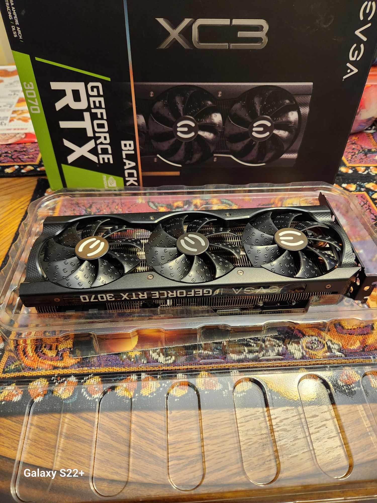 EVGA 3070 Black GPU