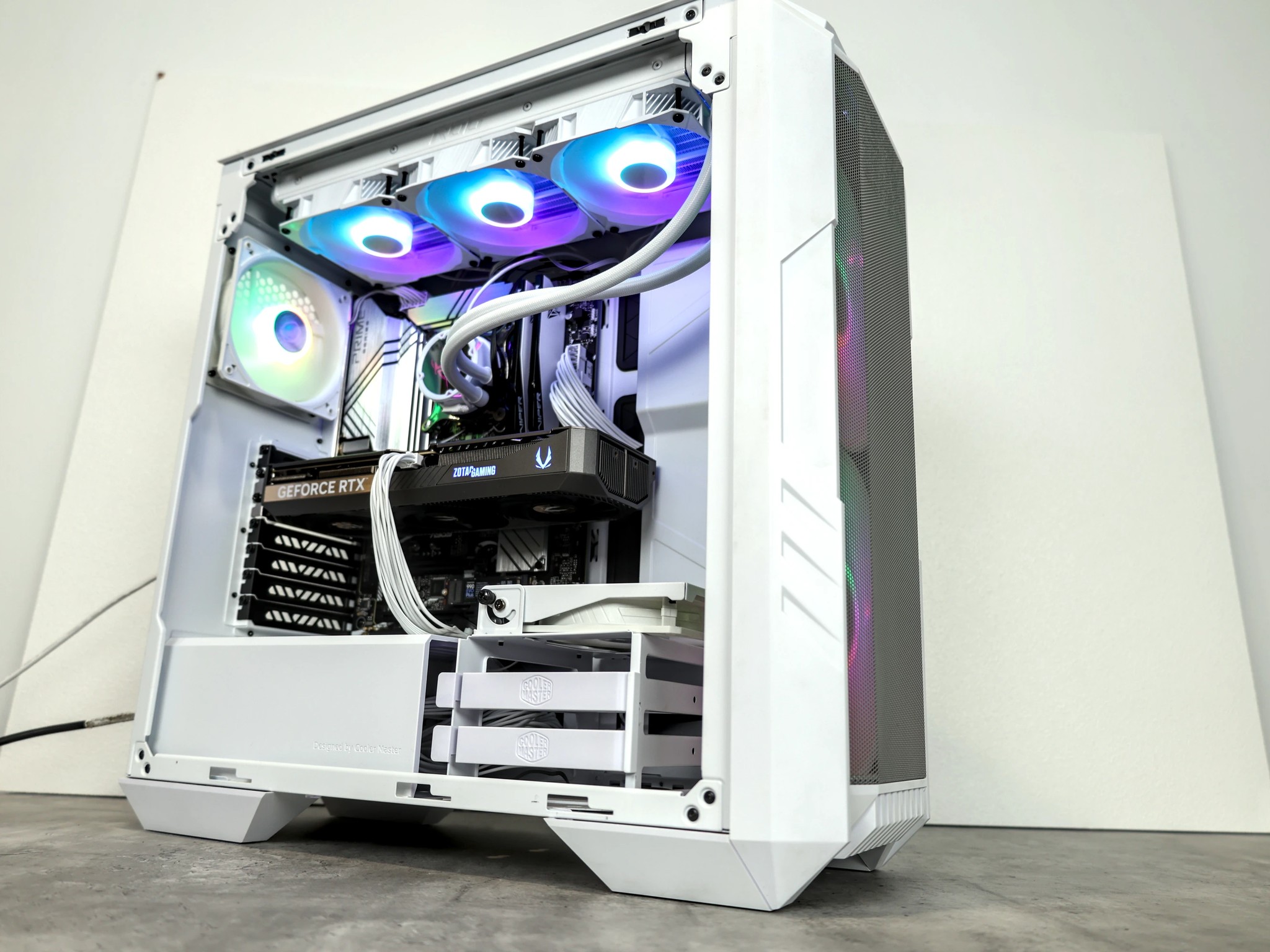 High-End 1440p/4K Ready White Aesthetic Custom PC