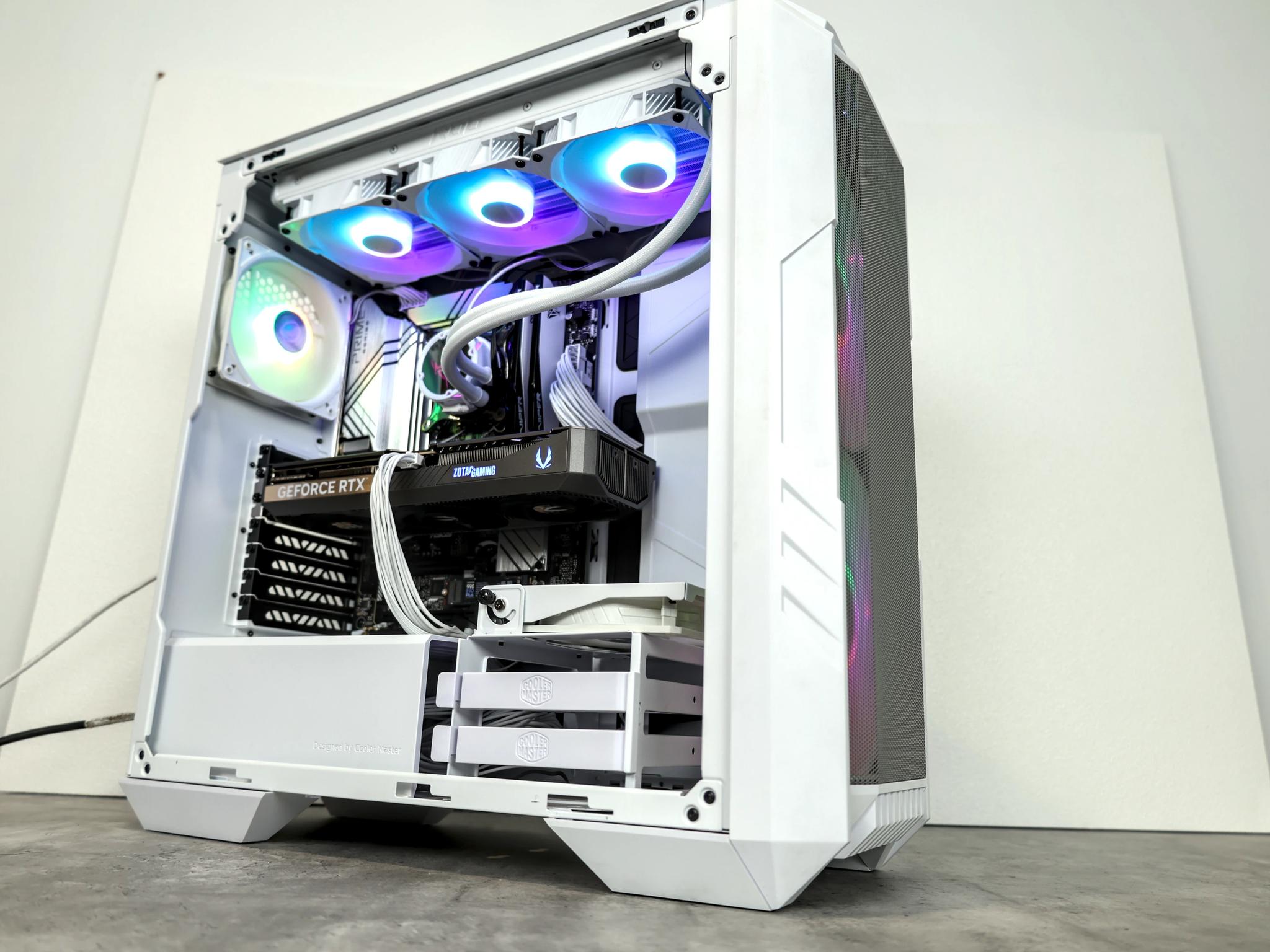 High-End 1440p/4K Ready White Aesthetic Custom PC