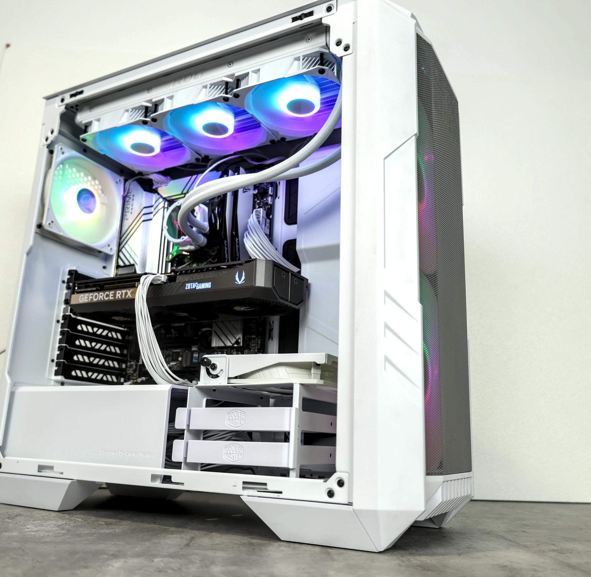 High-End 1440p/4K Ready White Aesthetic Custom PC