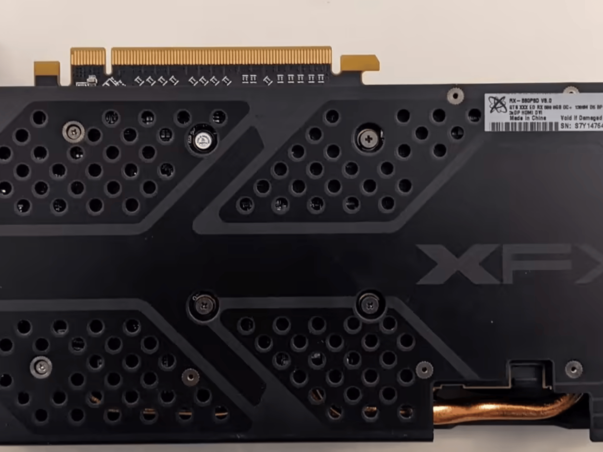 XFX Radeon RX 580 GTS XXX Edition 1386MHz OC+, 8GB GDDR5, 3xDP HDMI DVI (RX-580P8DFD6)