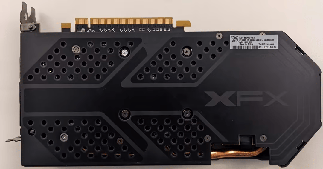 XFX Radeon RX 580 GTS XXX Edition 1386MHz OC+, 8GB GDDR5, 3xDP HDMI DVI (RX-580P8DFD6)