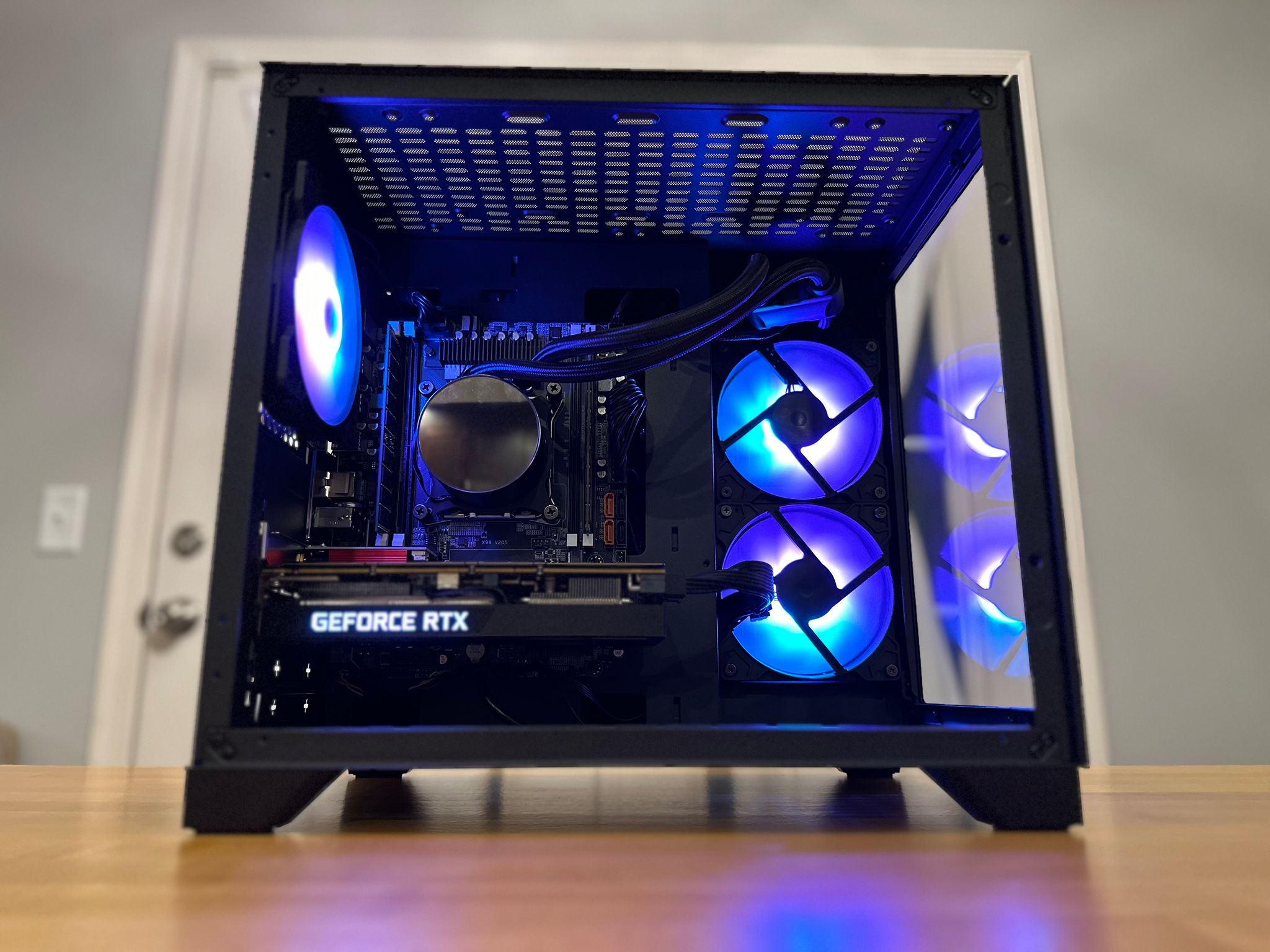 🔋🏠|RTX 3060ti, Core i7, 32gb Ram, 1tb SSD Liquid Cooled Powerhouse! Content/Streamer/Gaming PC