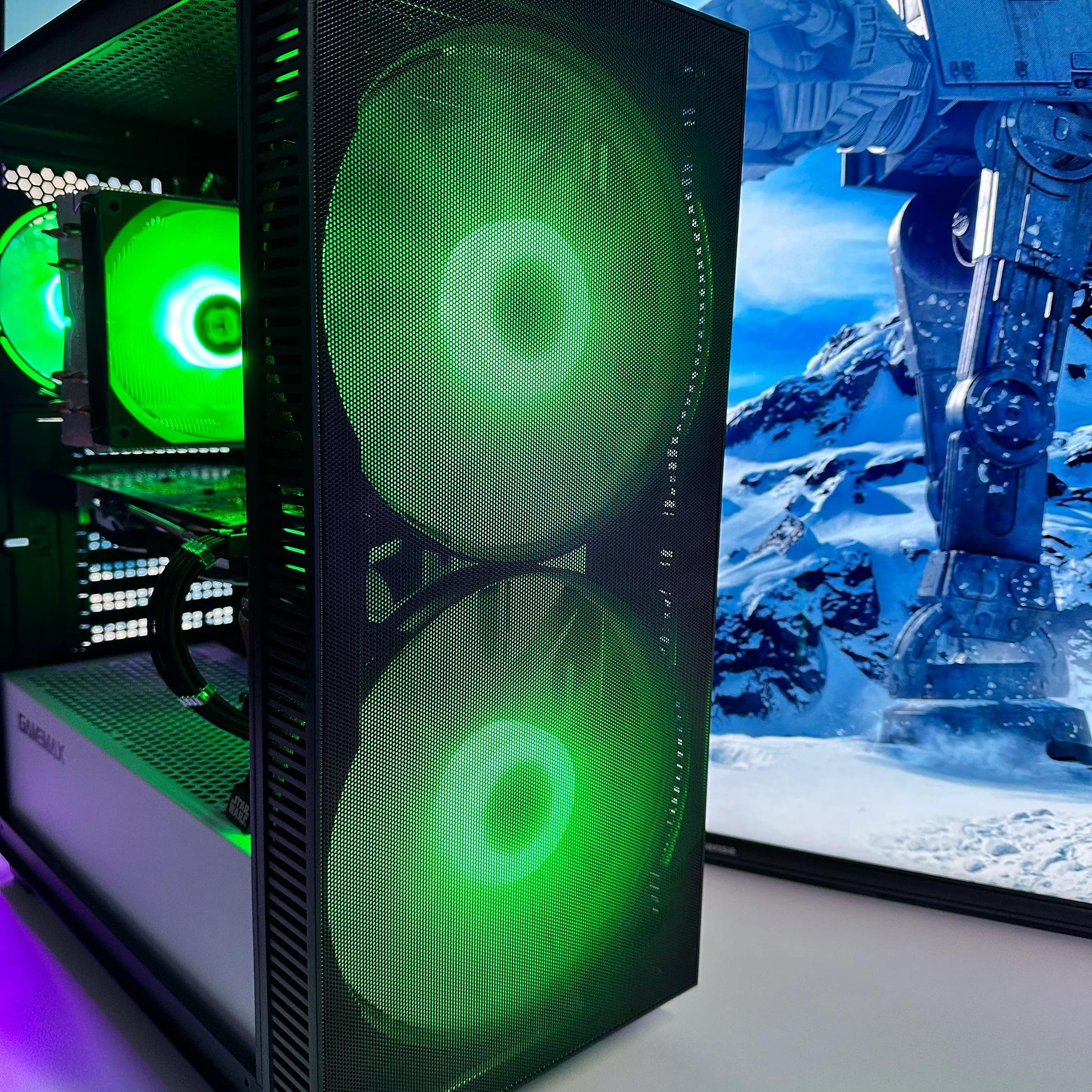 🌌Cobb Vanth🌌-Gaming PC- Intel Xeon 2680 V3 12 Cores-AMD RX 580 4GB-16GB DDR4 RAM-512GB NVME