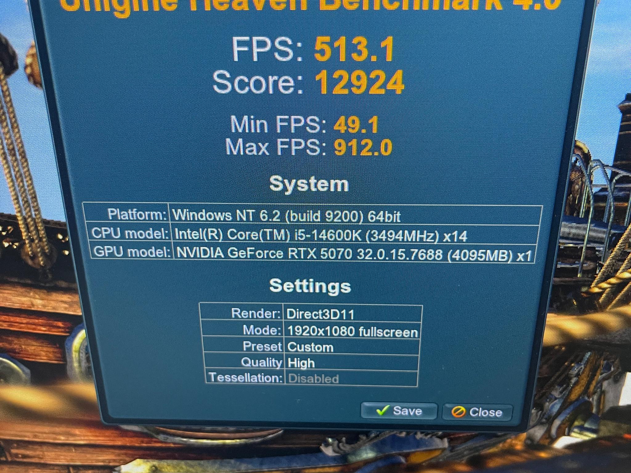 RTX 5070 12GB | i5-14600K | 32GB DDR5 | 2TB NVME M2 SSD | Win11 | WIFI+BT | Custom Gaming PC