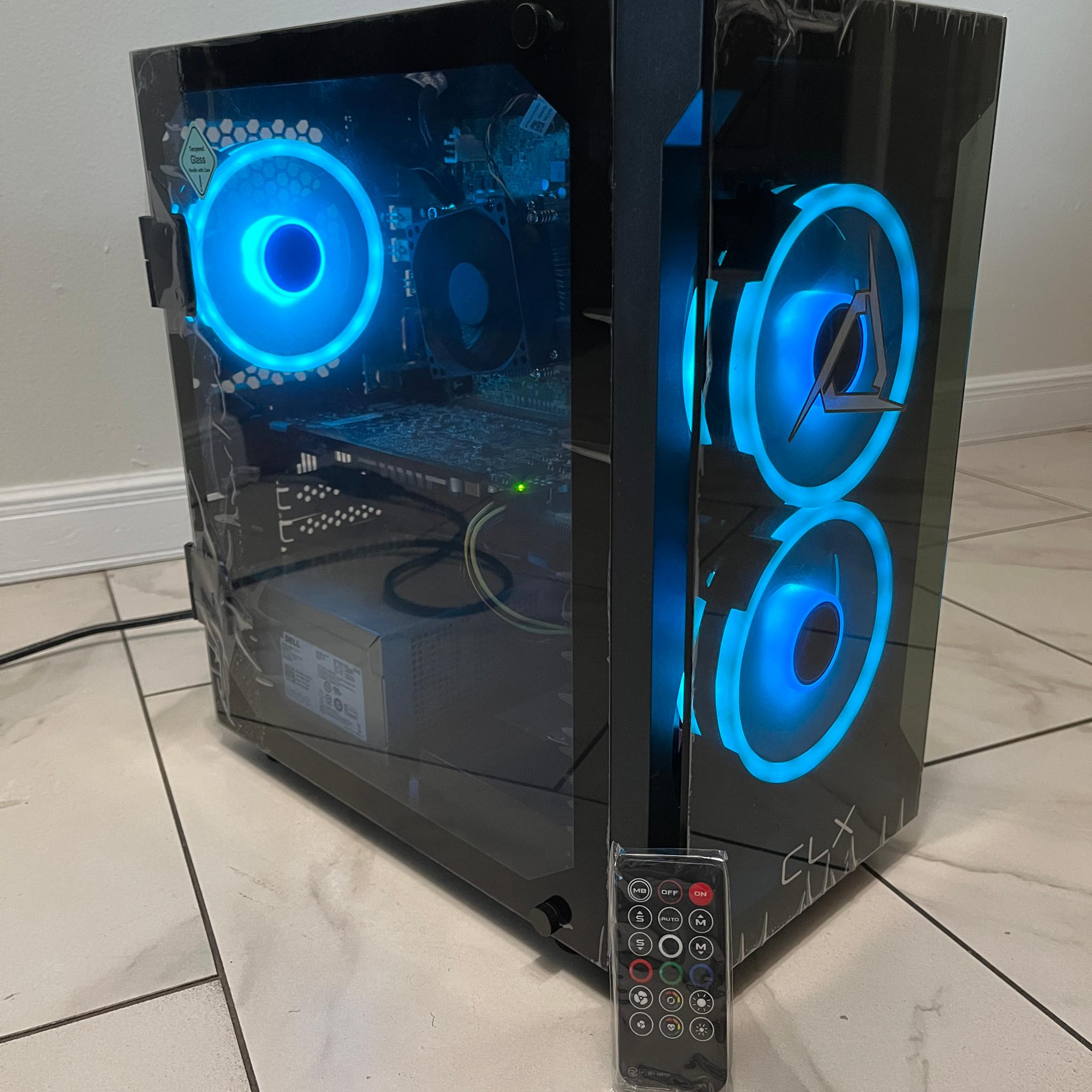 Super Budget Gaming PC-Intel i5-3470, AMD HD 7850, 16GB RAM,500GB Storage, w/ Wi-Fi, BT & RGB Remote