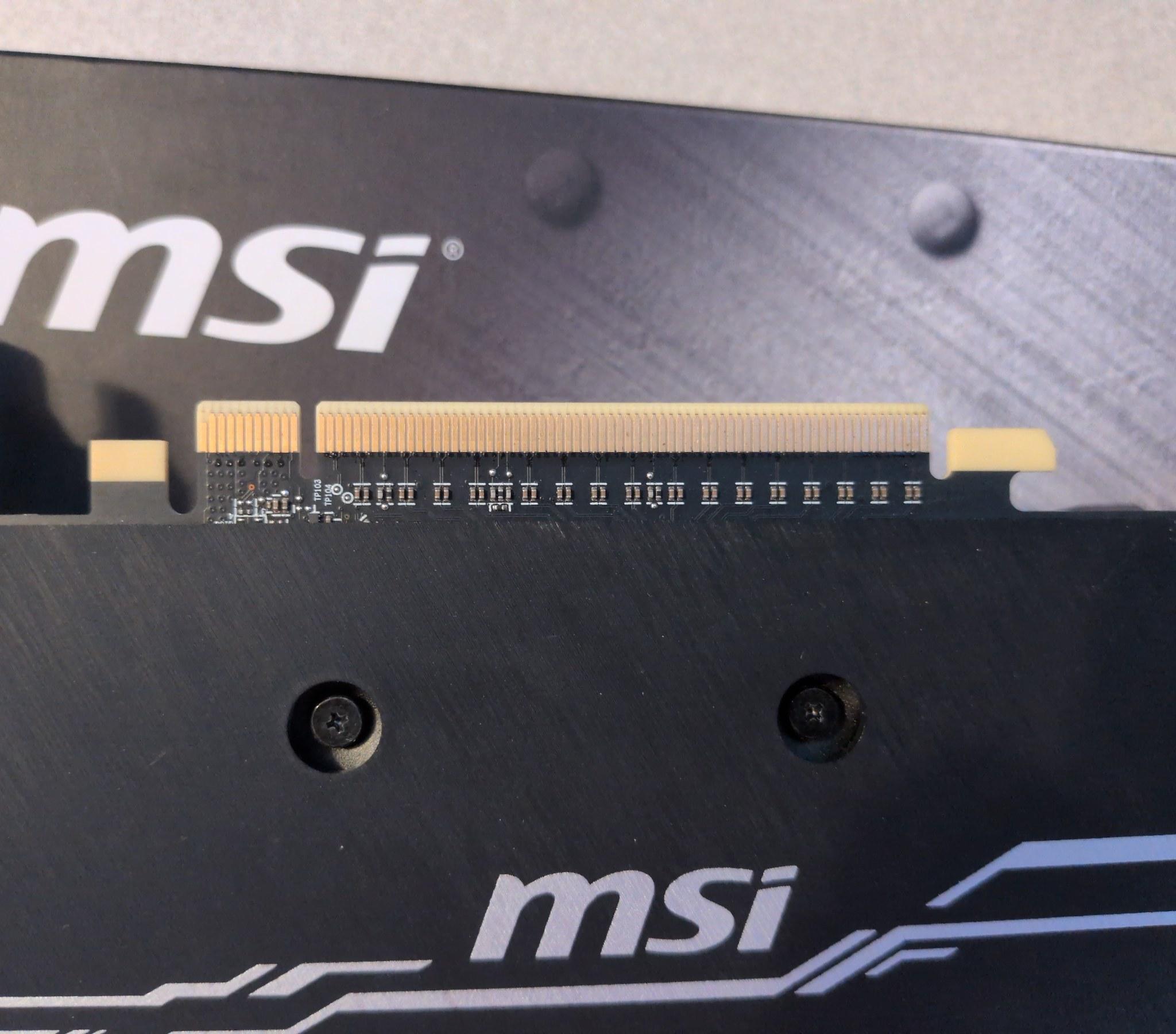 MSI RX 5700 XT MECH OC 8GB - Crashes Under Load - For Parts