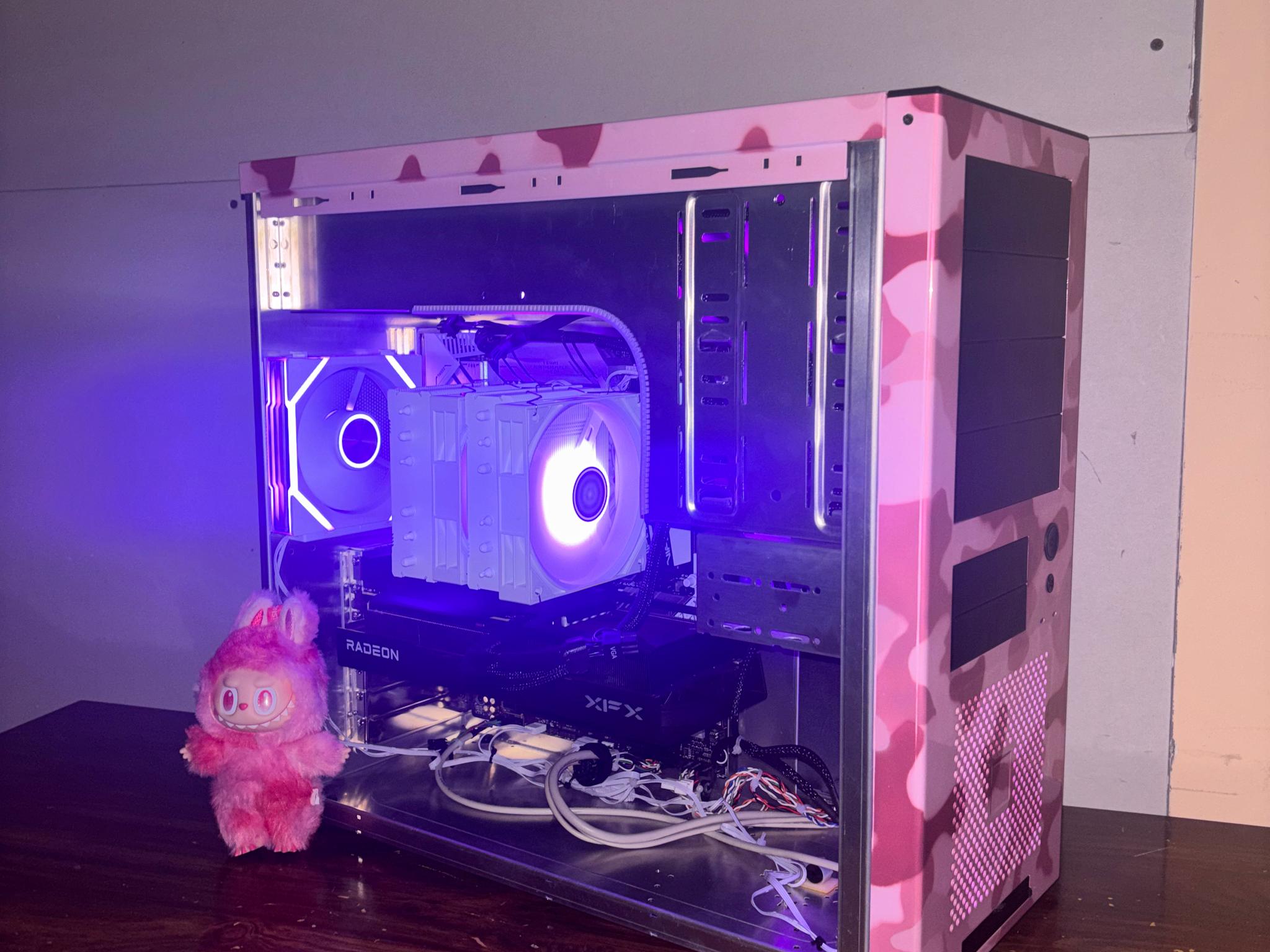 Whimsical 1440p Sleeper Gaming PC | RX 9060 XT (16 GB) | Ryzen 5 9600X | 100% Set Up & Ready to Play