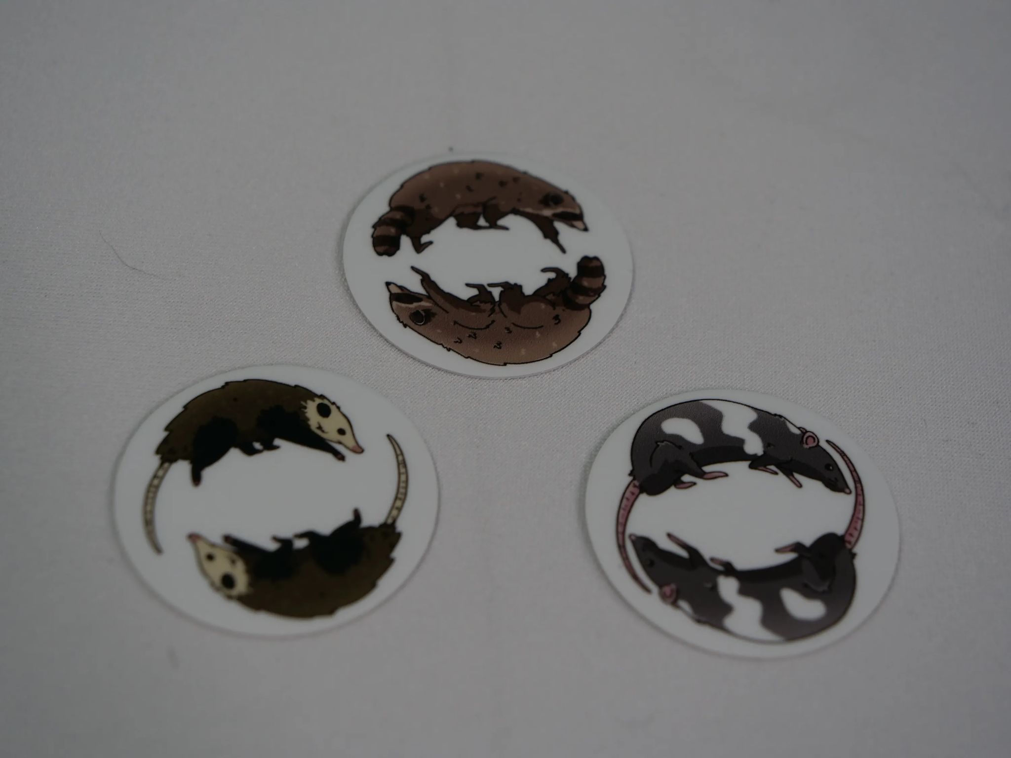 Team Trash Custom Computer Fan hub decals. (Possum) Free Ship!!