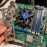 Core i5-2300, LGA 1151 Motherboard, and Intel Stock Cooler Combo