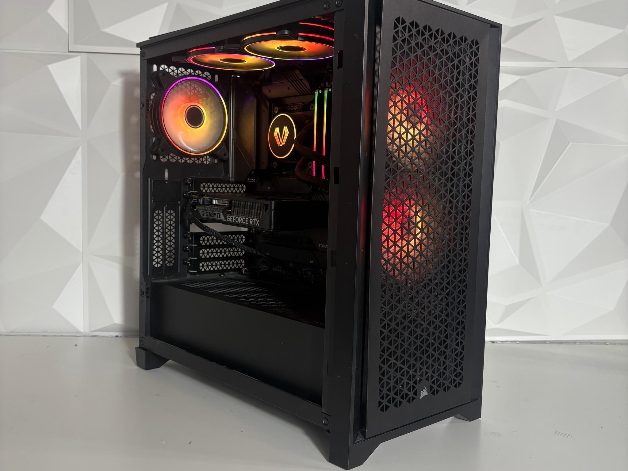 RGB Gaming PC - Intel Core i7 12700F, RTX 5060 8GB, 16GB DDR4 Ram