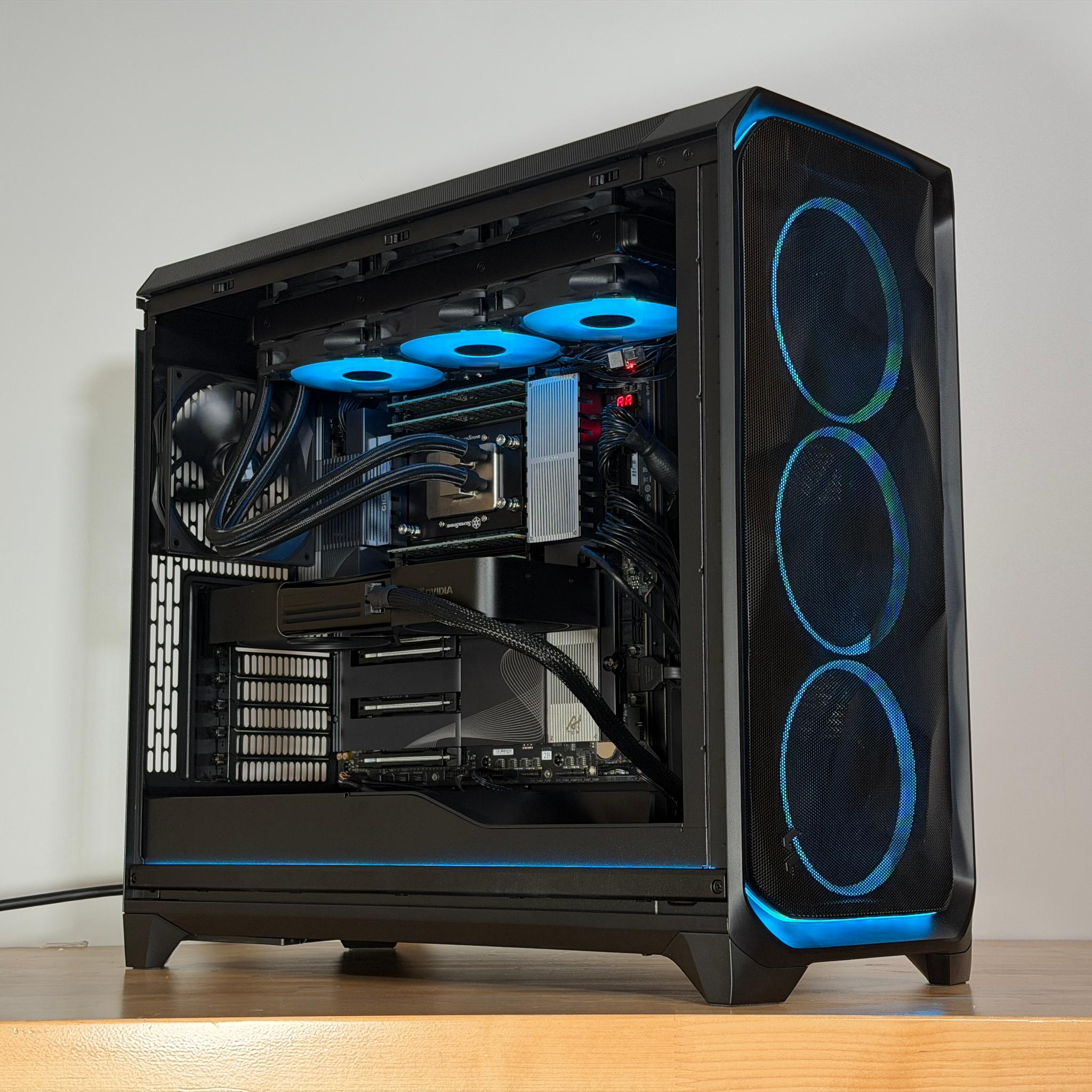 RTX Pro 6000 Threadripper 9975wx 256gb DDR5 ecc 4tb Gen 5 NVME AI Workstation